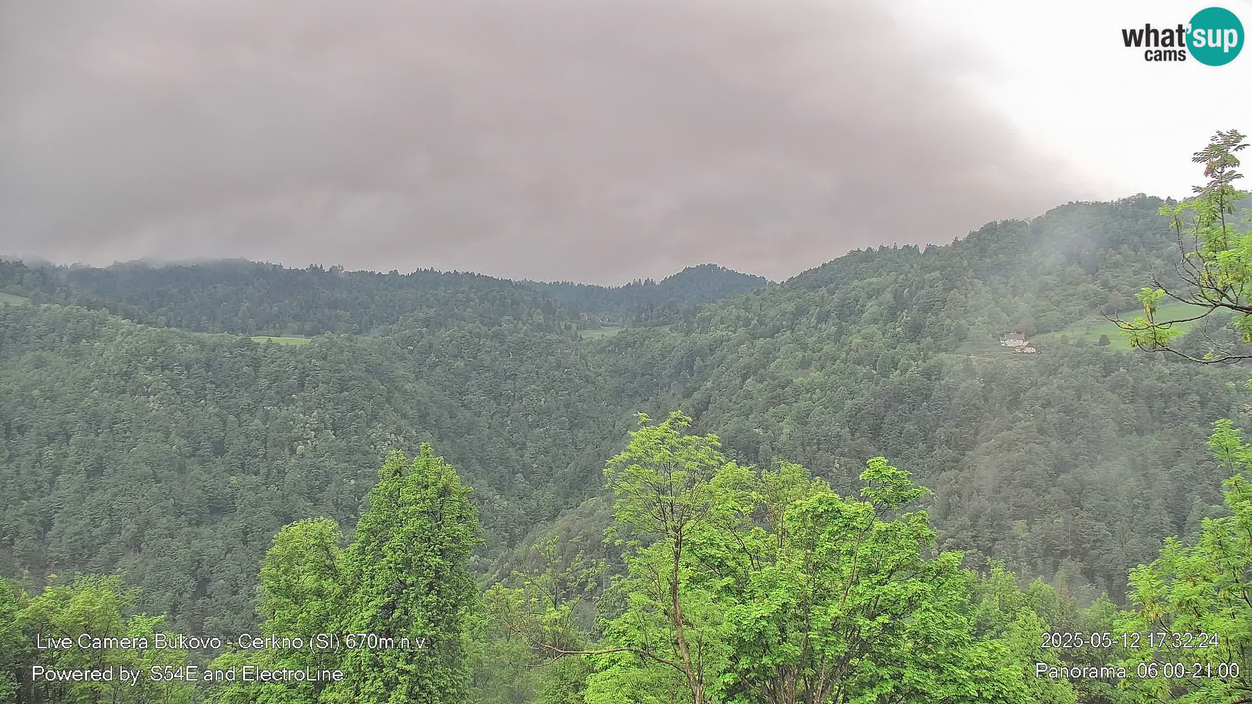 Webcam Bukovo – Baška grapa | Cerkno | Slovénie