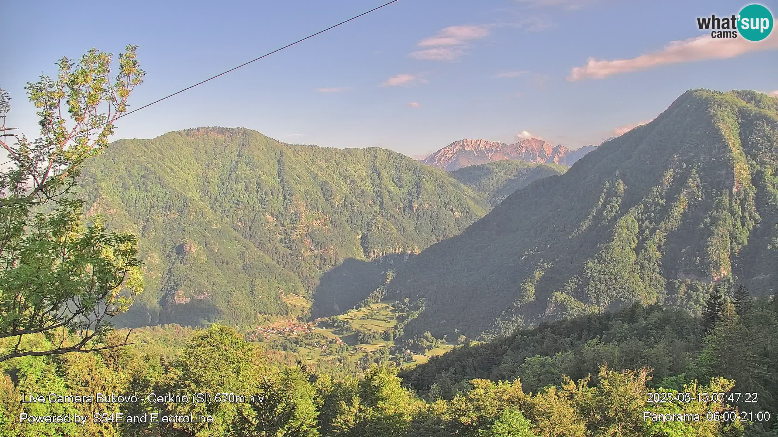 Webcam Bukovo – Baška grapa | Cerkno | Slovenia