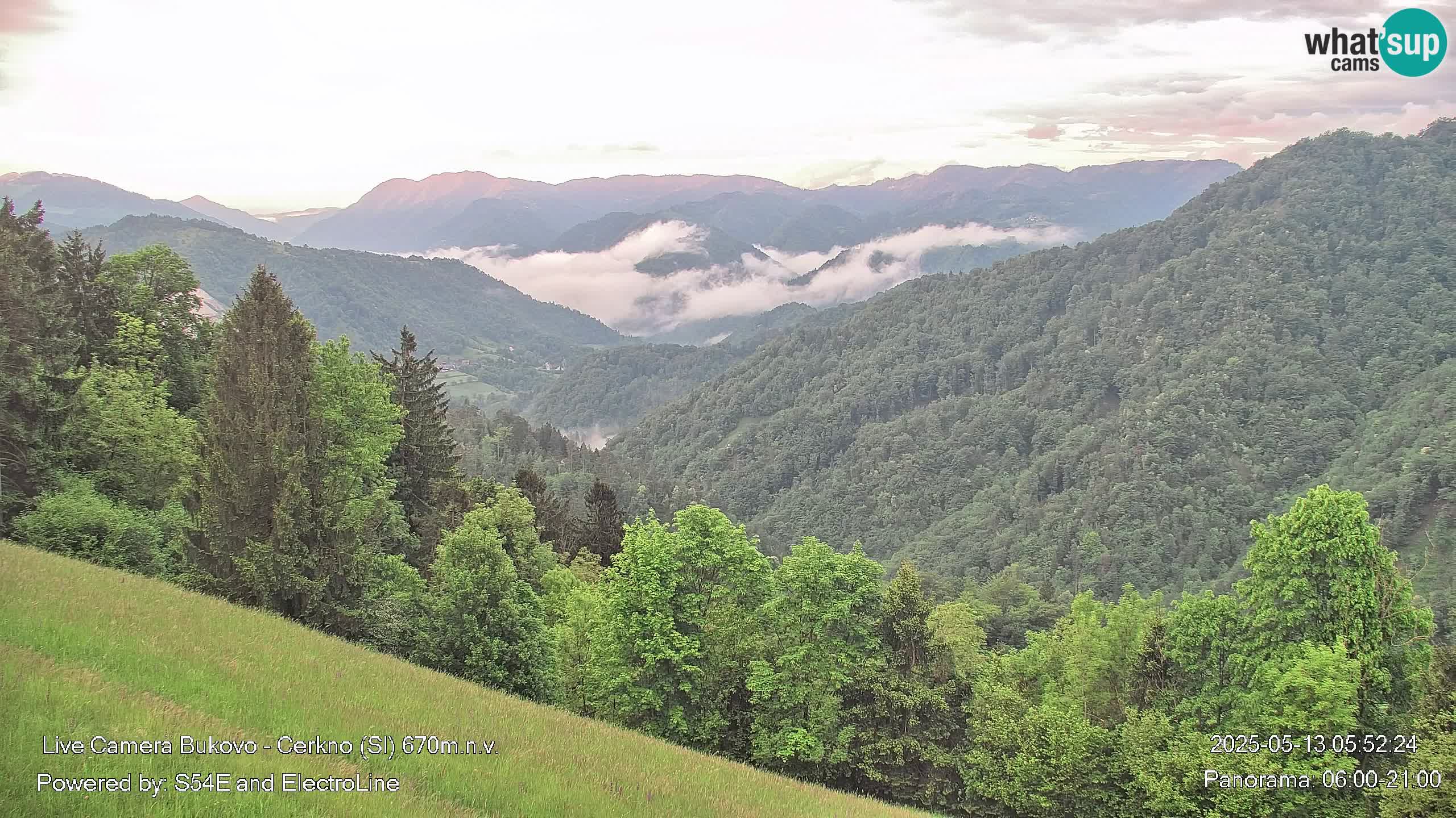 Webcam en vivo Bukovo – Baška grapa | Cerkno | Eslovenia