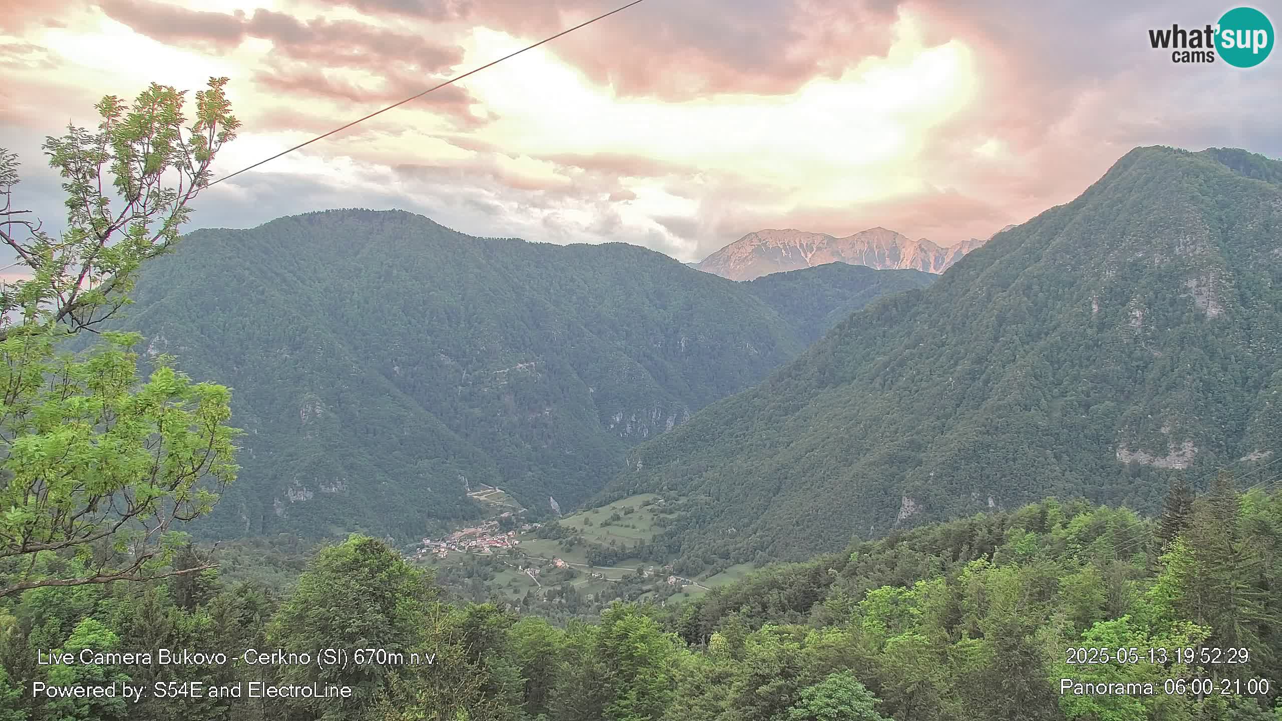 Webcam Bukovo – Baška grapa | Cerkno | Slovenia