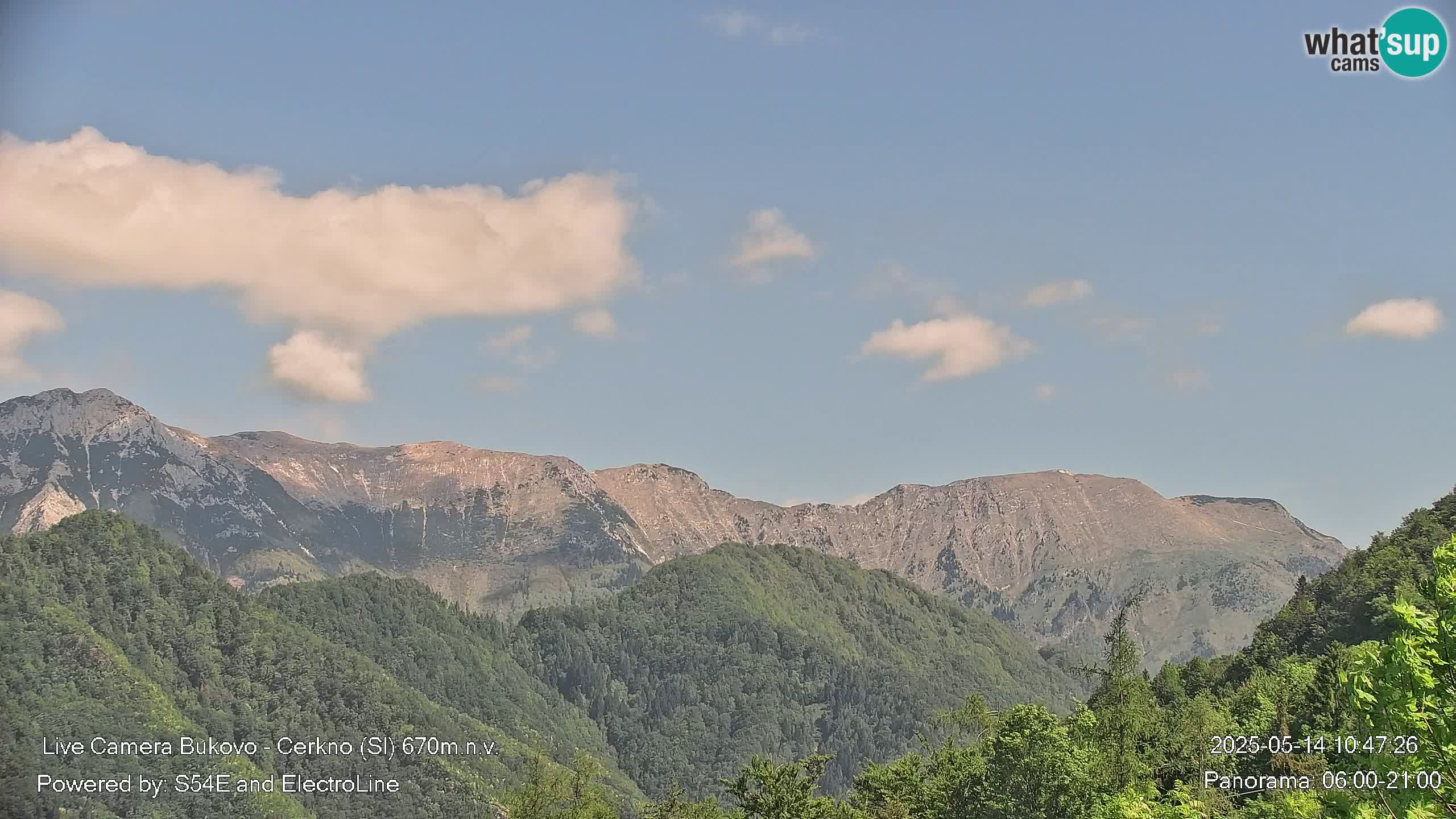 Webcam Bukovo – Baška grapa | Cerkno | Slovenia