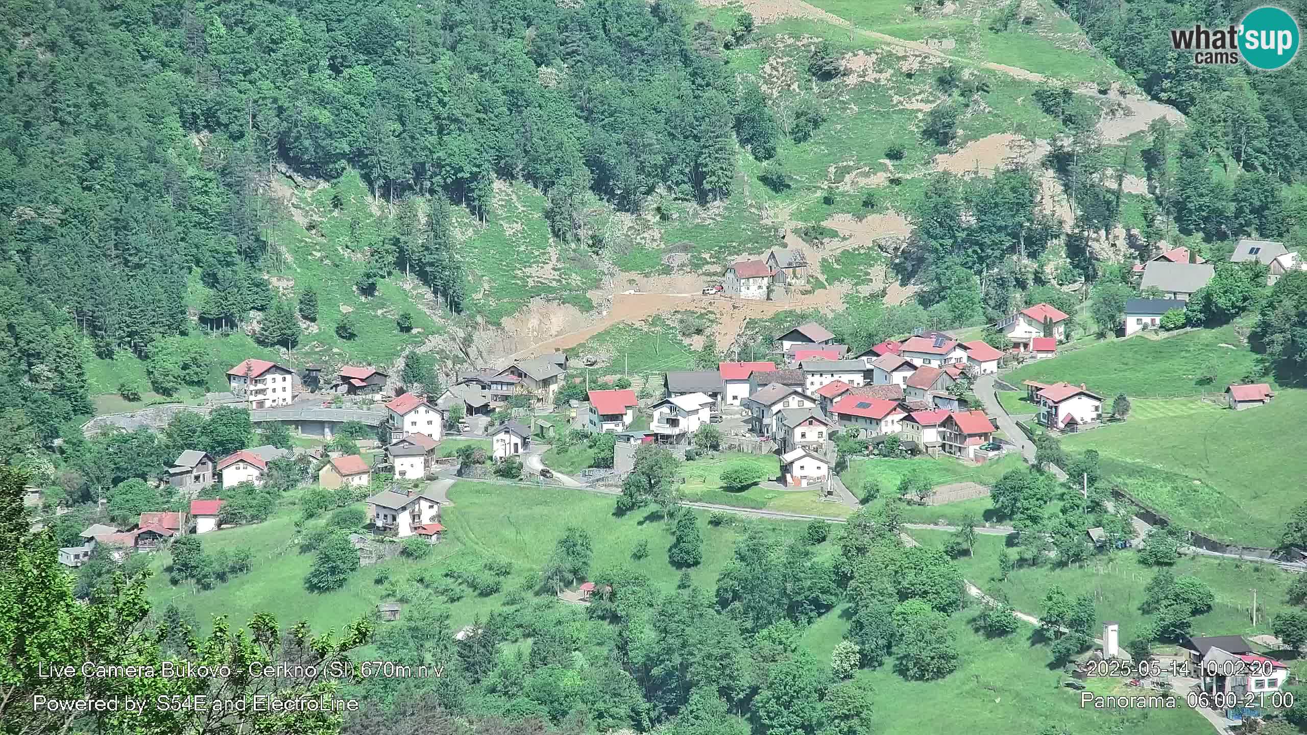 Webcam Bukovo – Baška grapa | Cerkno | Slovenia