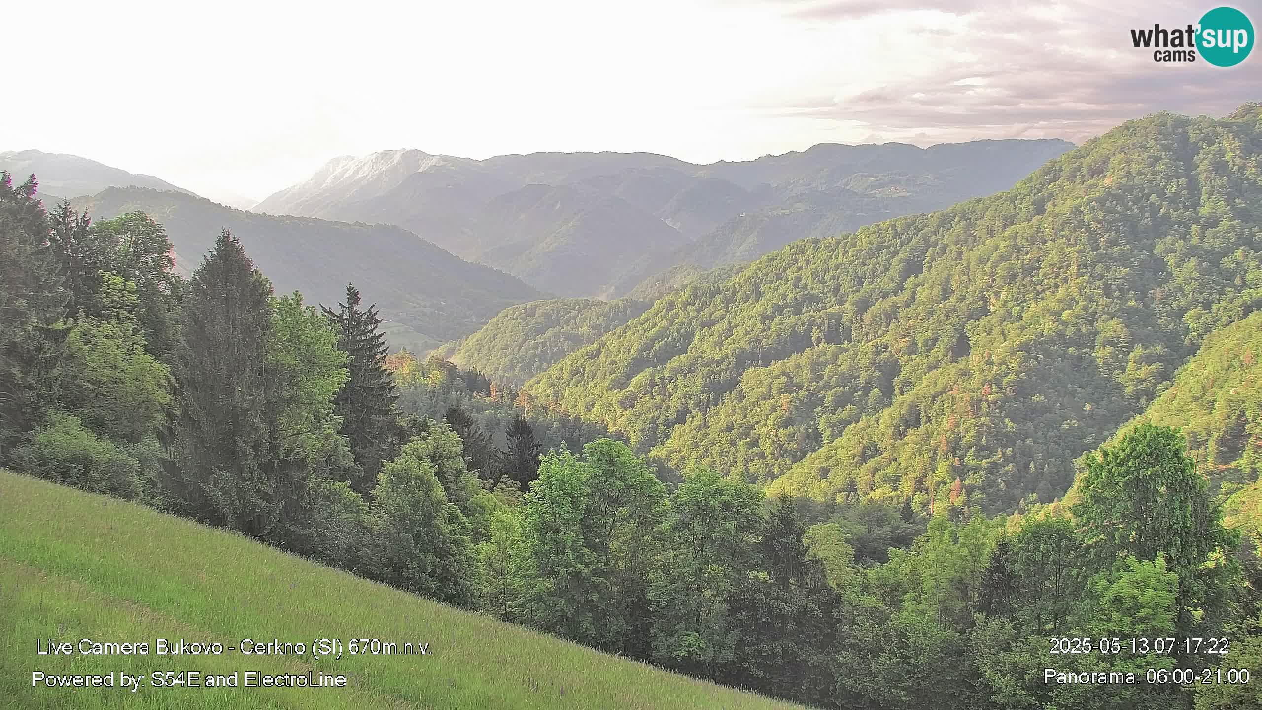 Webcam Bukovo – Baška grapa | Cerkno | Slovénie