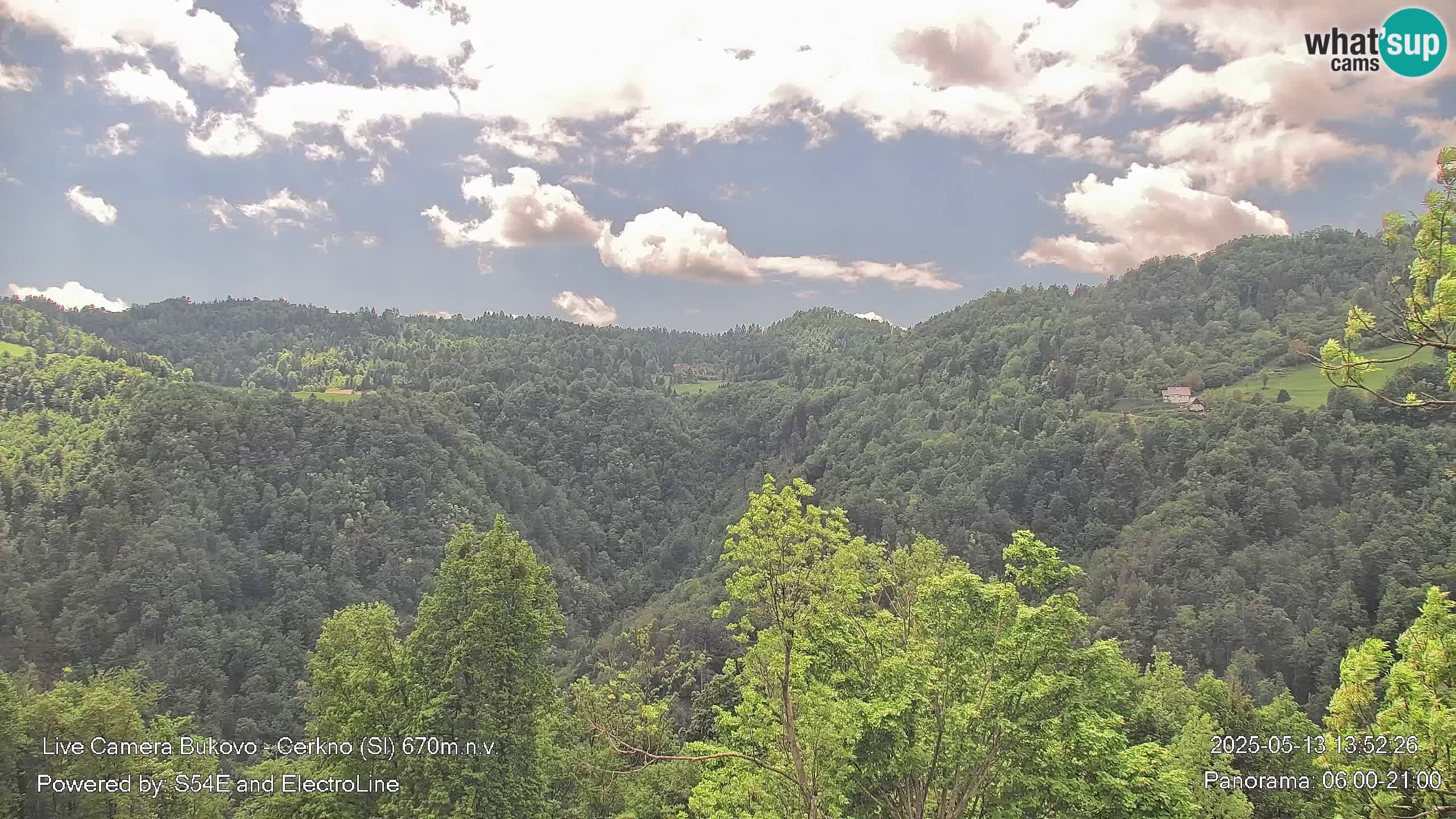 Webcam Bukovo – Baška grapa | Cerkno | Slovenia