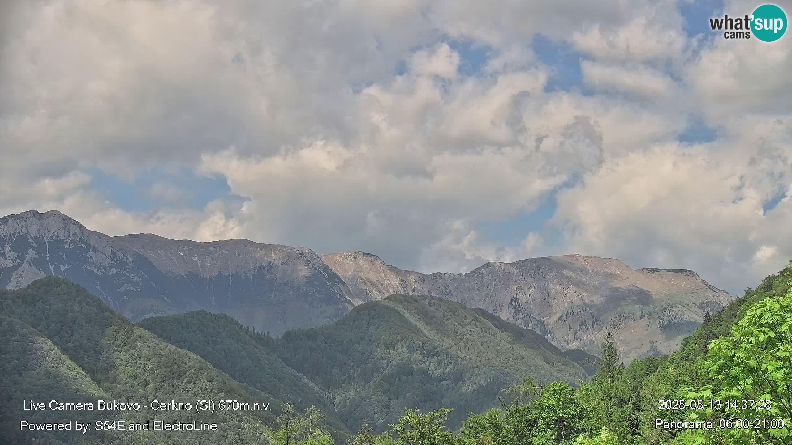 Bukovo Webcam – Baška grapa | Cerkno | Slowenien