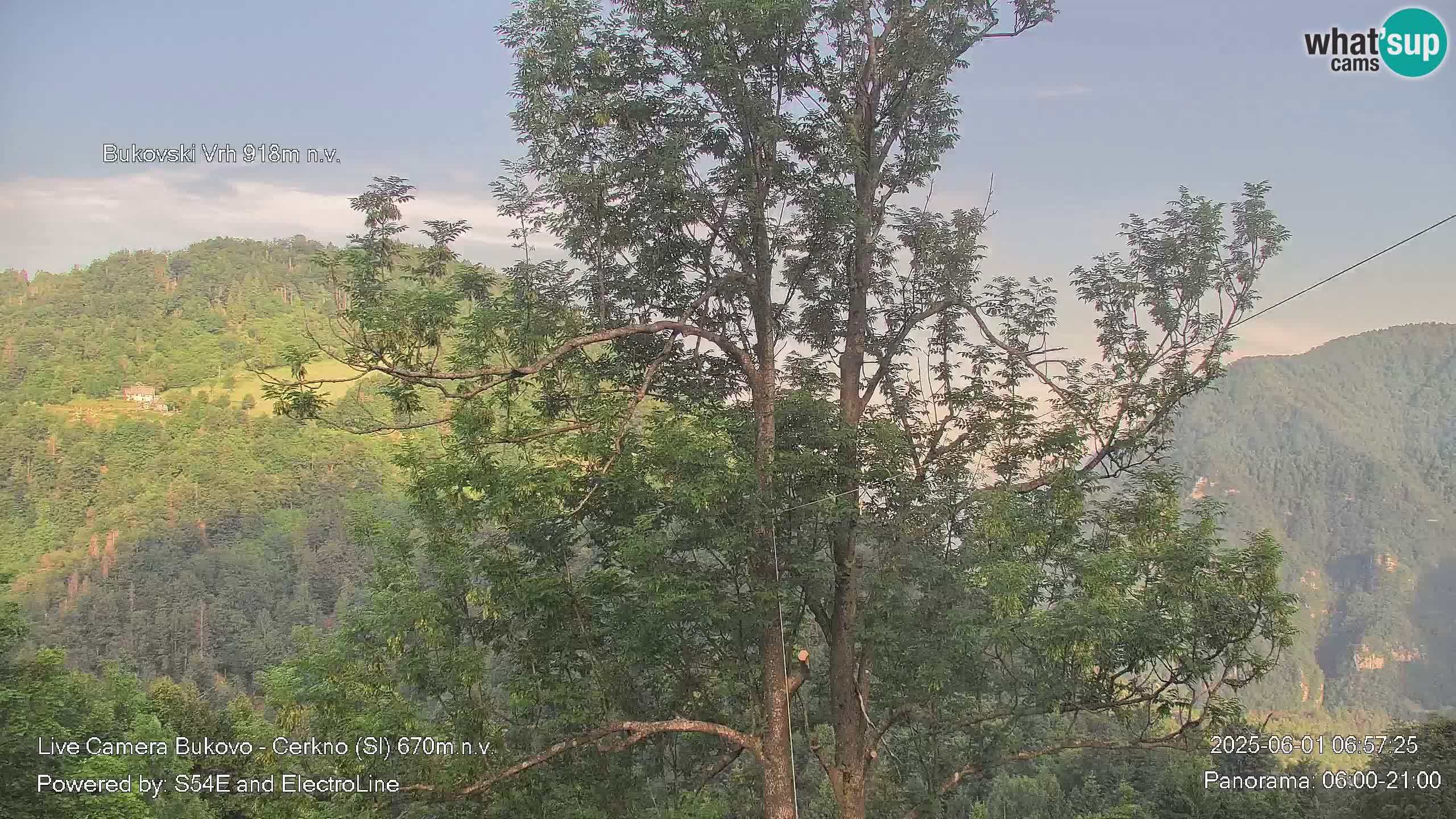 Webcam en vivo Bukovo – Baška grapa | Cerkno | Eslovenia