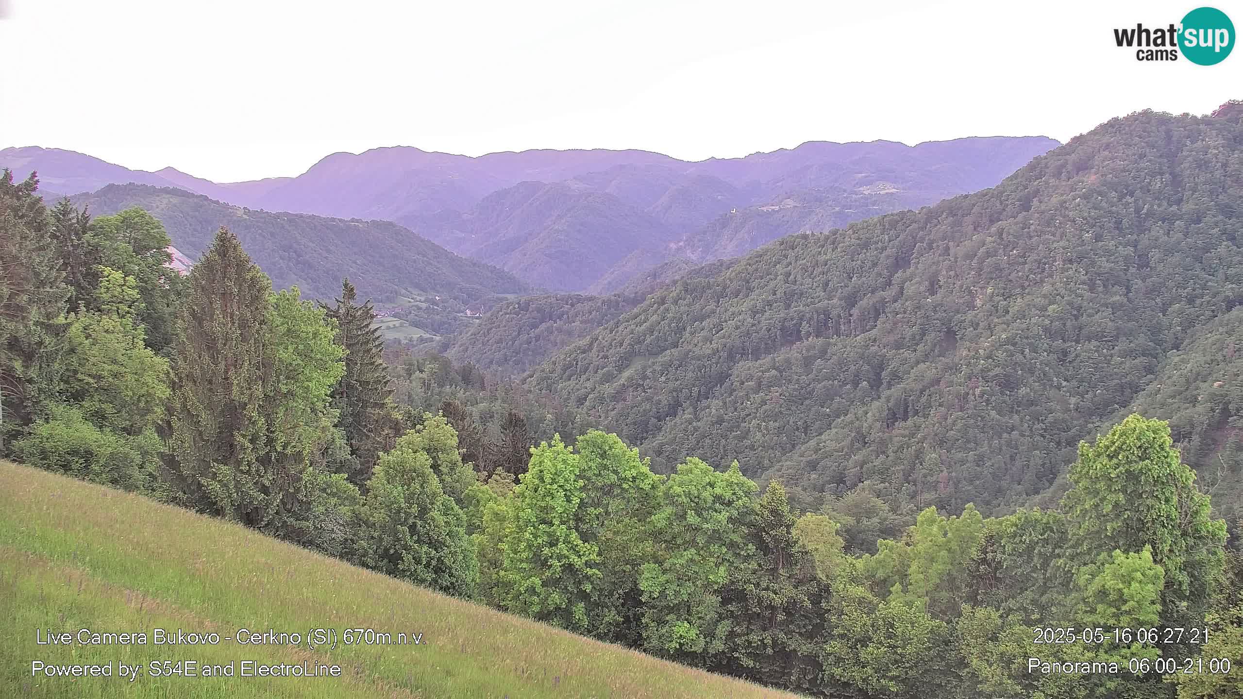 Web kamera Bukovo – Baška grapa | Cerkno | Slovenija