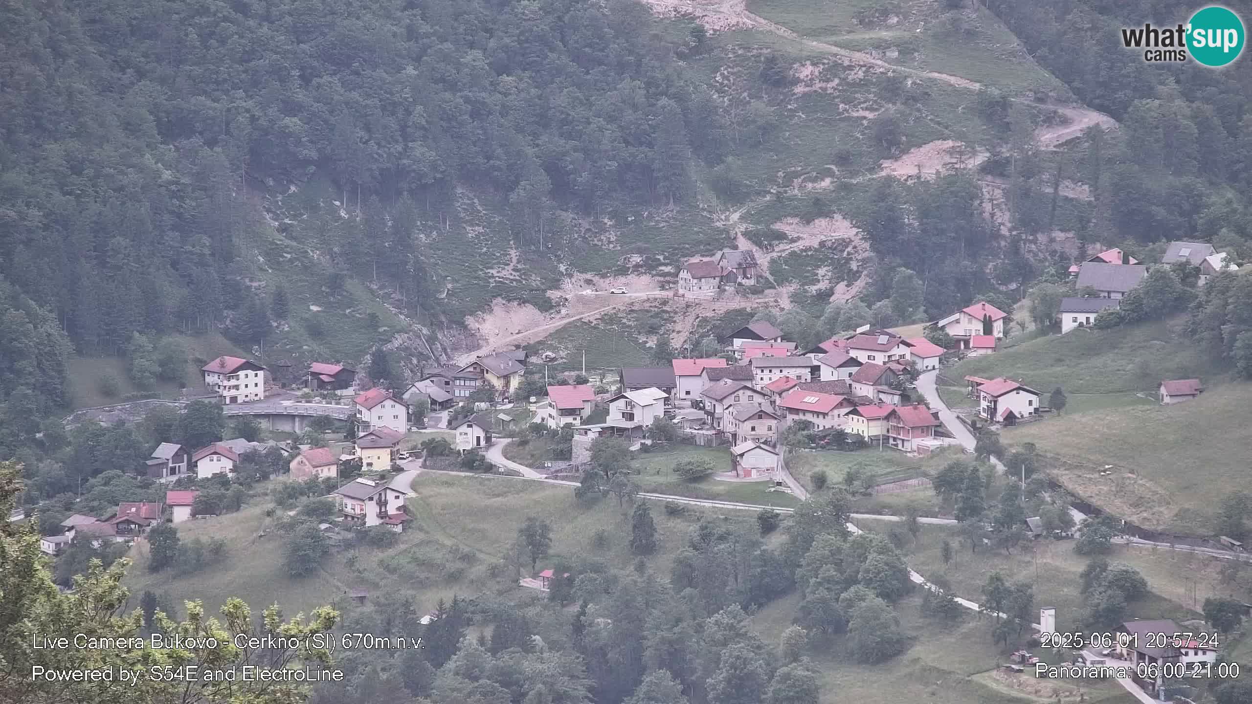 Webcam Bukovo – Baška grapa | Cerkno | Slovenia