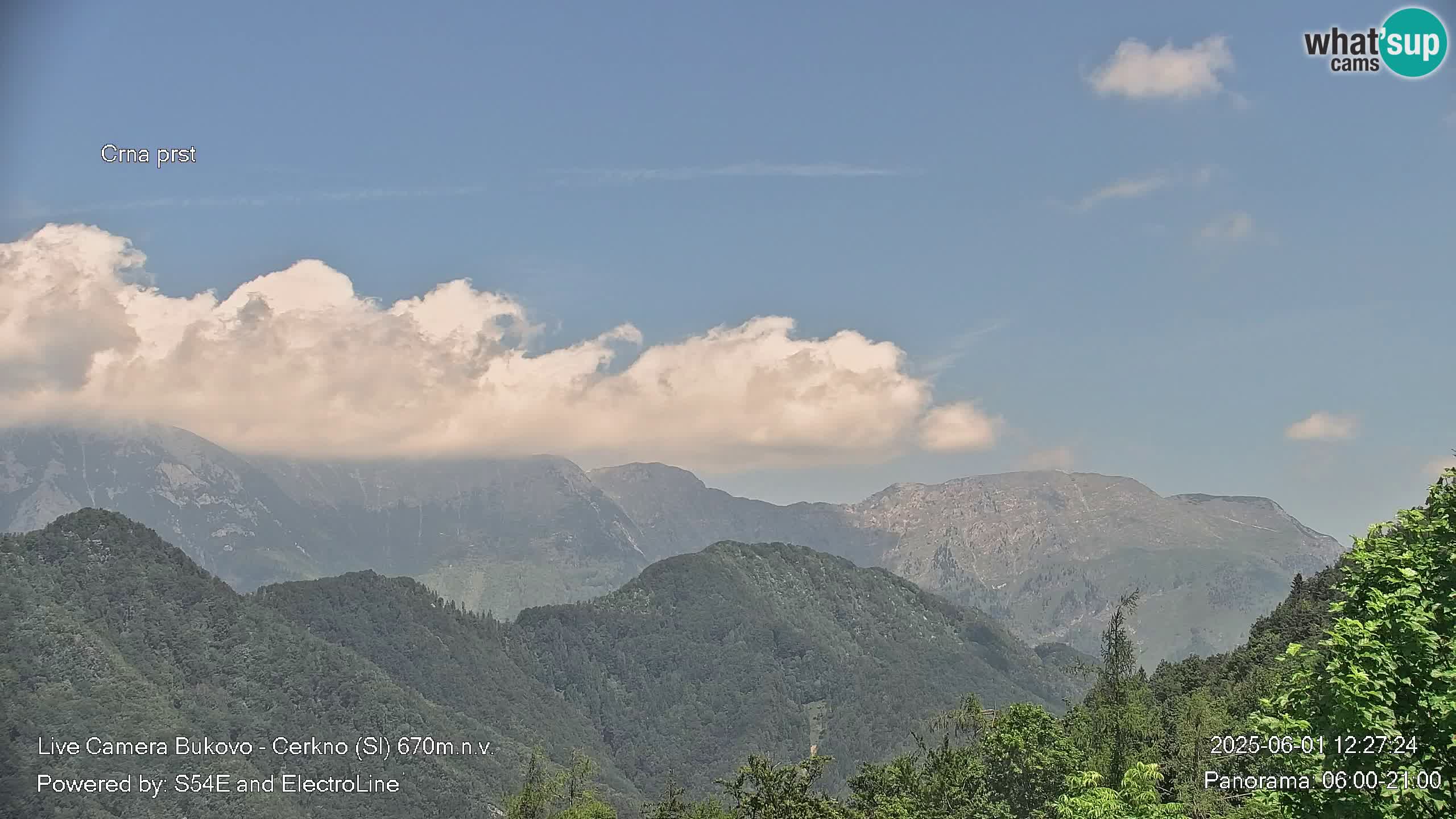 Bukovo Webcam – Baška grapa | Cerkno | Slowenien