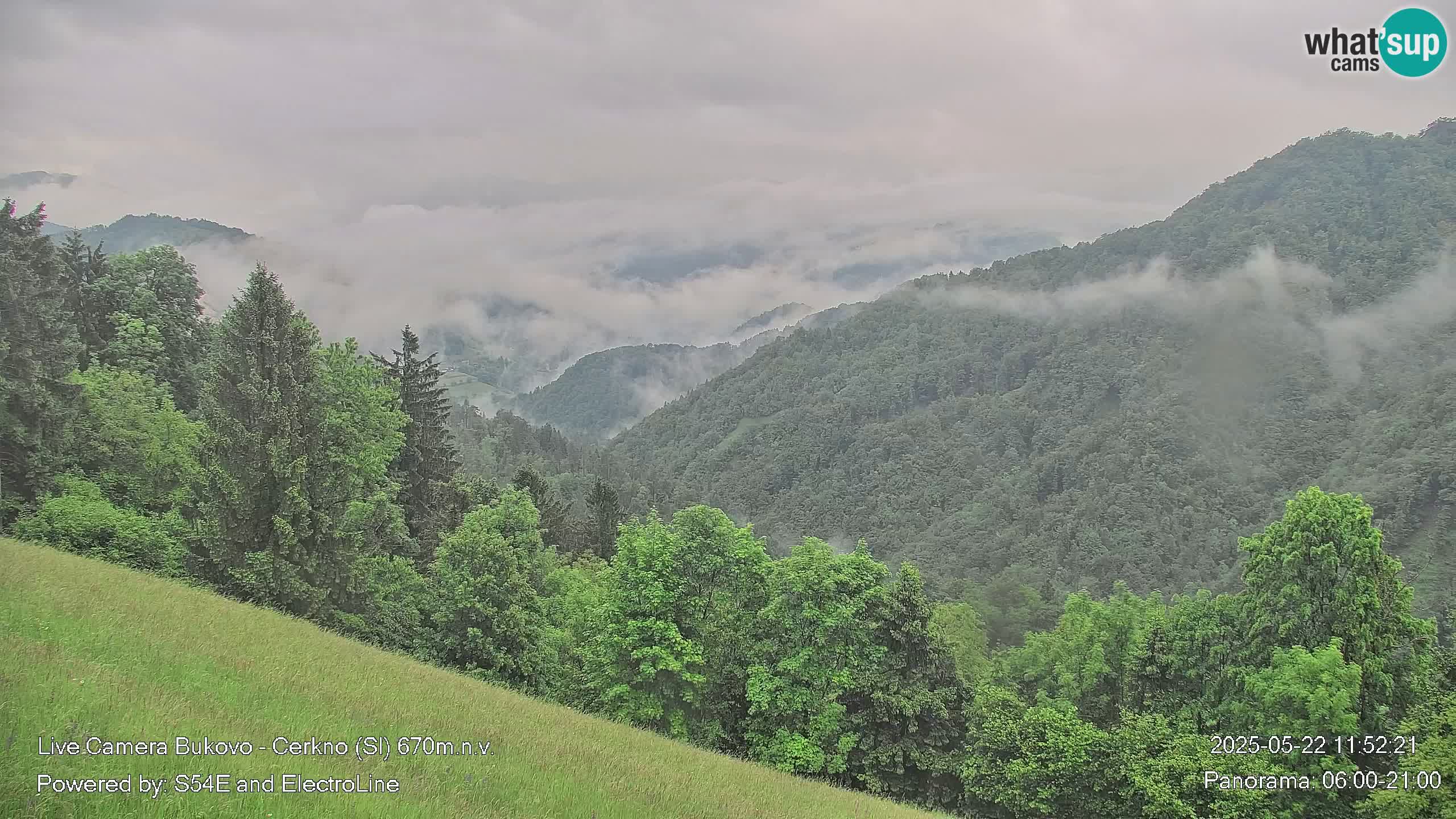 Webcam Bukovo – Baška grapa | Cerkno | Slovenia