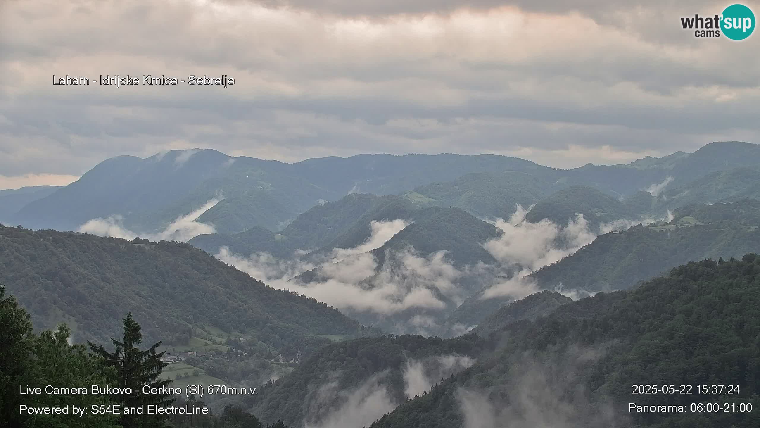 Webcam en vivo Bukovo – Baška grapa | Cerkno | Eslovenia