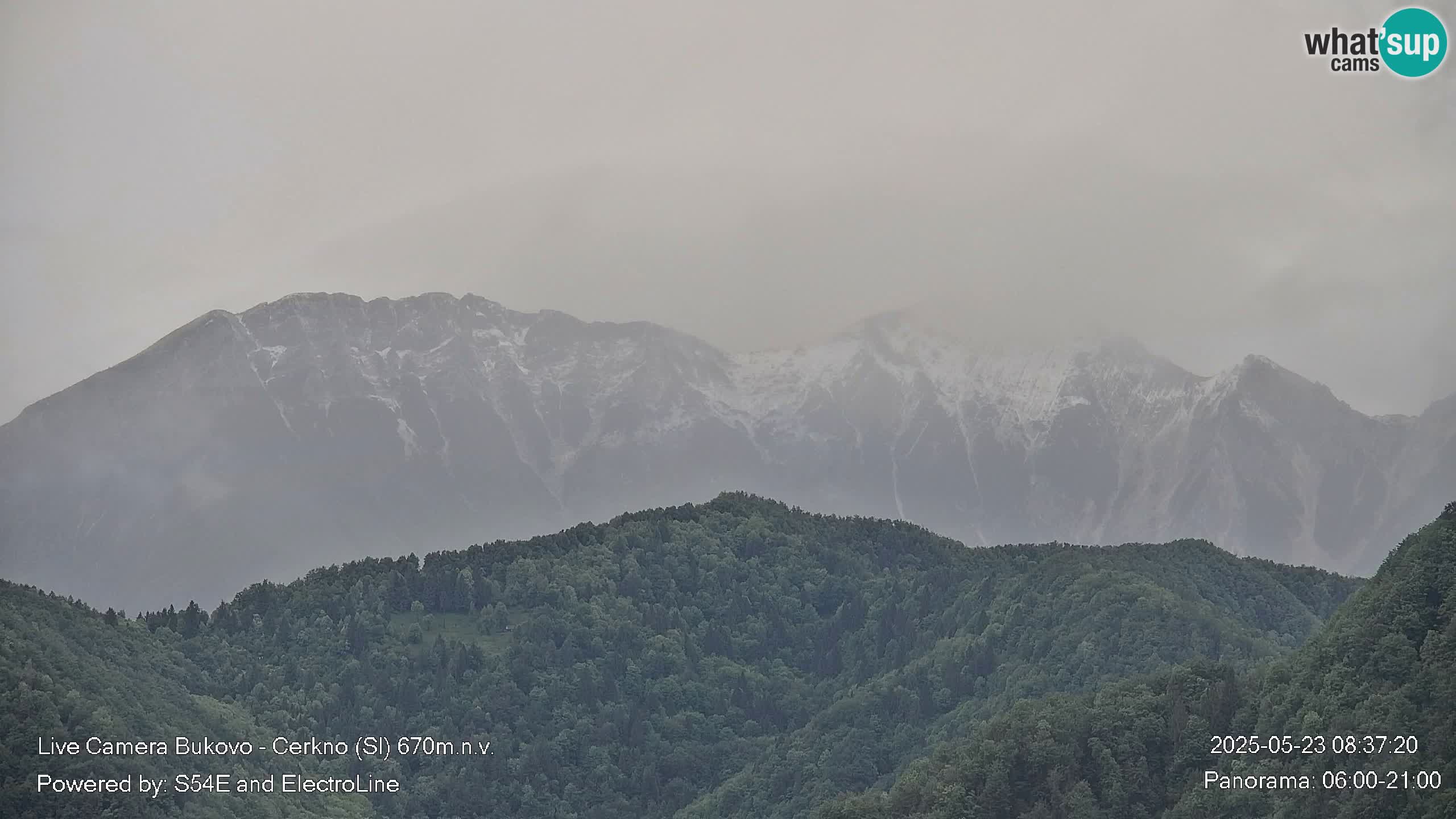 Web kamera Bukovo – Baška grapa | Cerkno | Slovenija