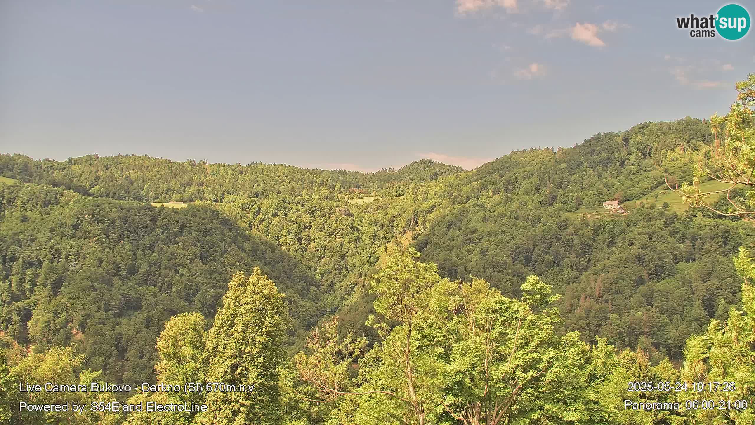 Webcam Bukovo – Baška grapa | Cerkno | Slovenia