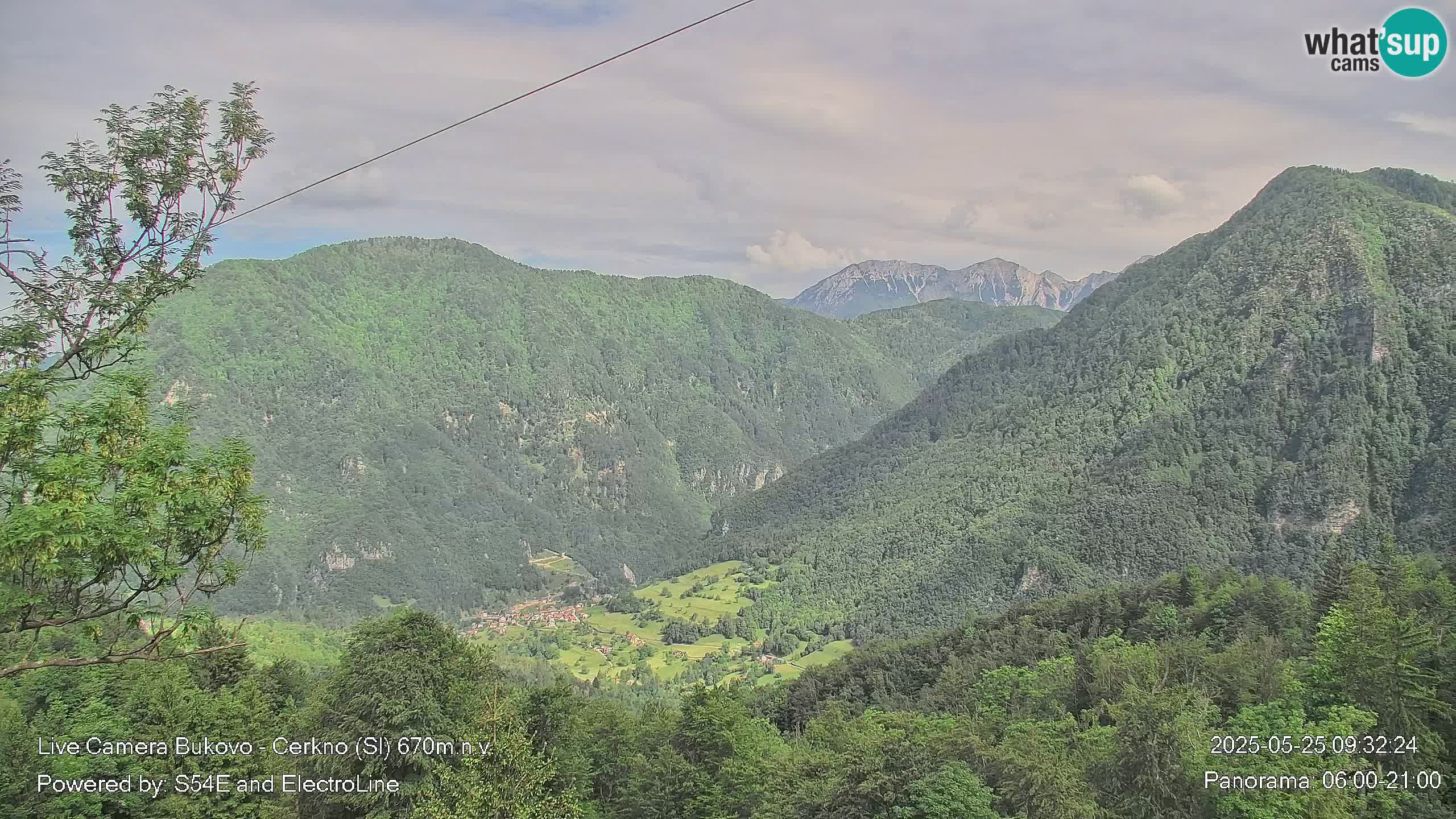 Webcam en vivo Bukovo – Baška grapa | Cerkno | Eslovenia