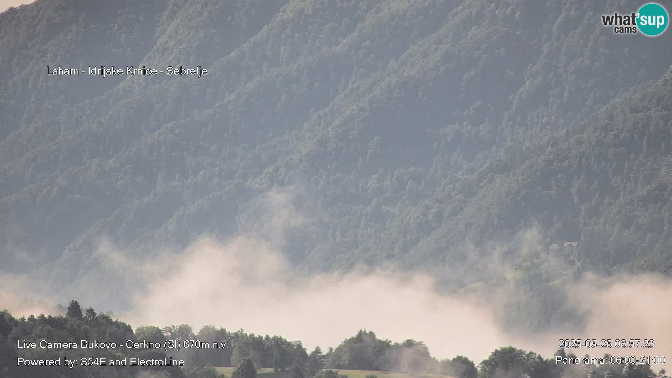 Bukovo Webcam – Baška grapa | Cerkno | Slowenien