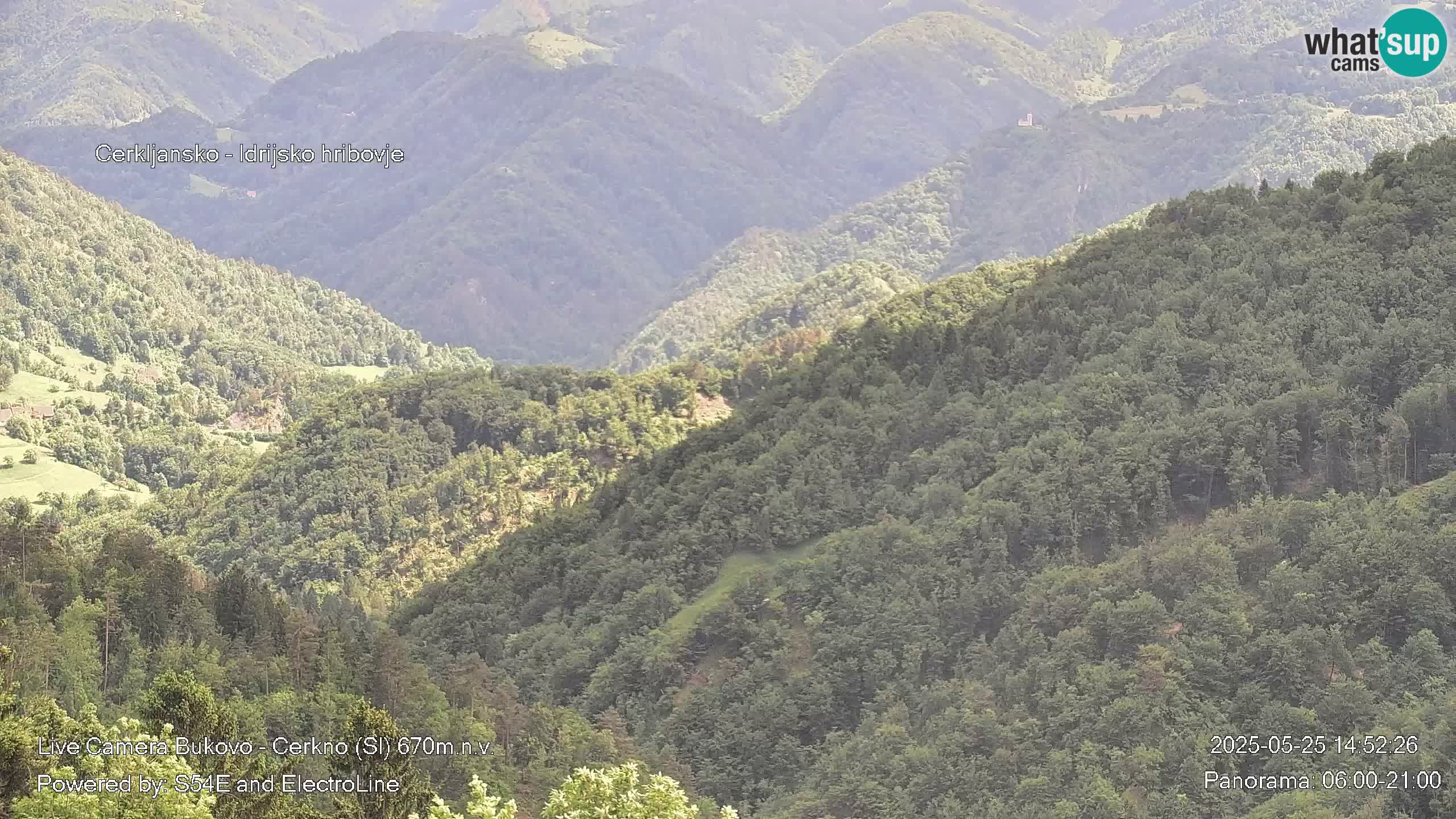 Web kamera Bukovo – Baška grapa | Cerkno | Slovenija