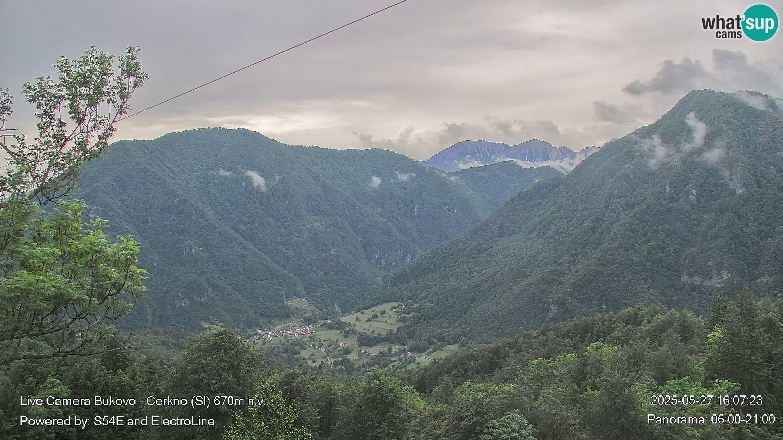 Webcam en vivo Bukovo – Baška grapa | Cerkno | Eslovenia