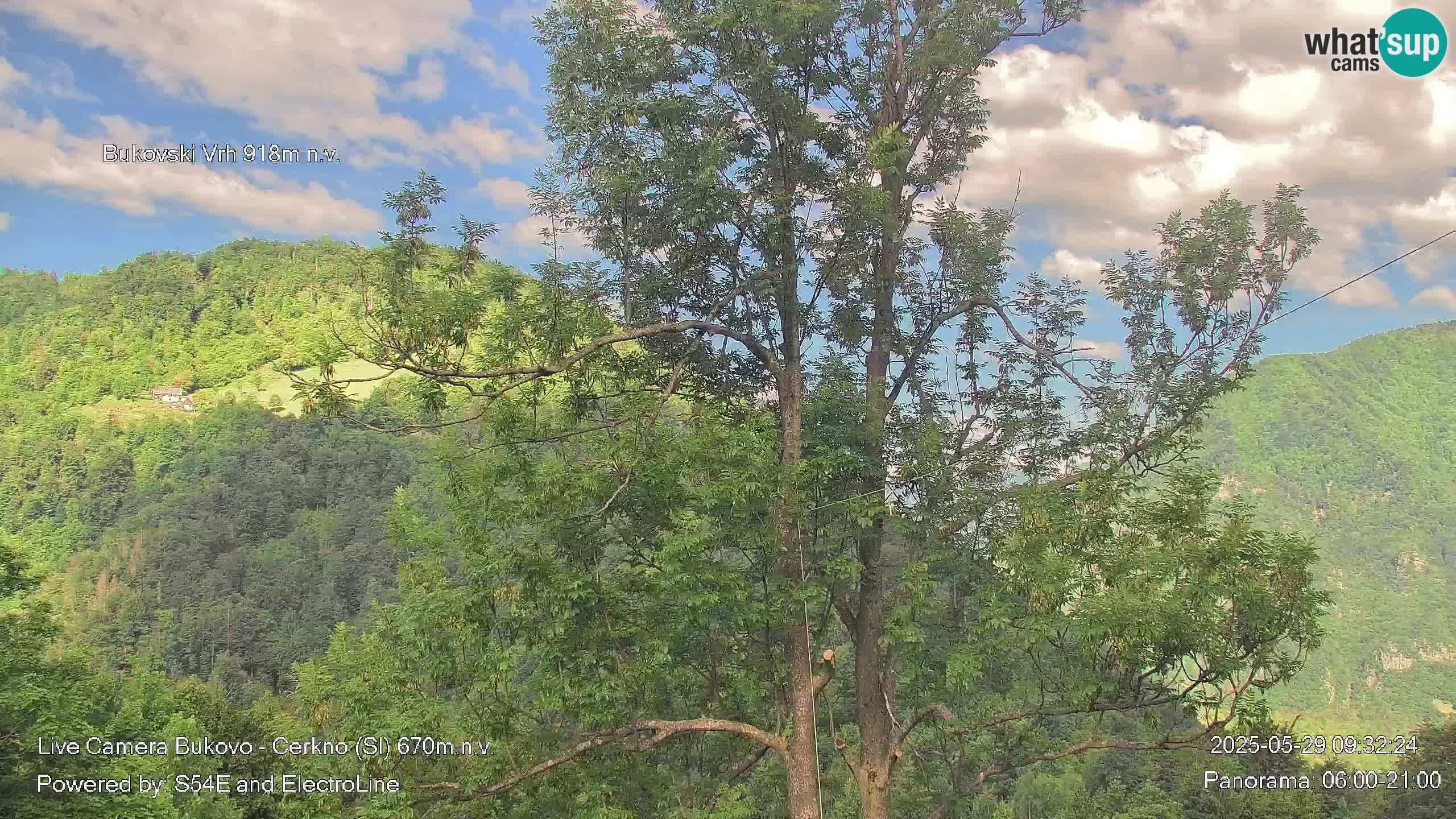 Webcam en vivo Bukovo – Baška grapa | Cerkno | Eslovenia