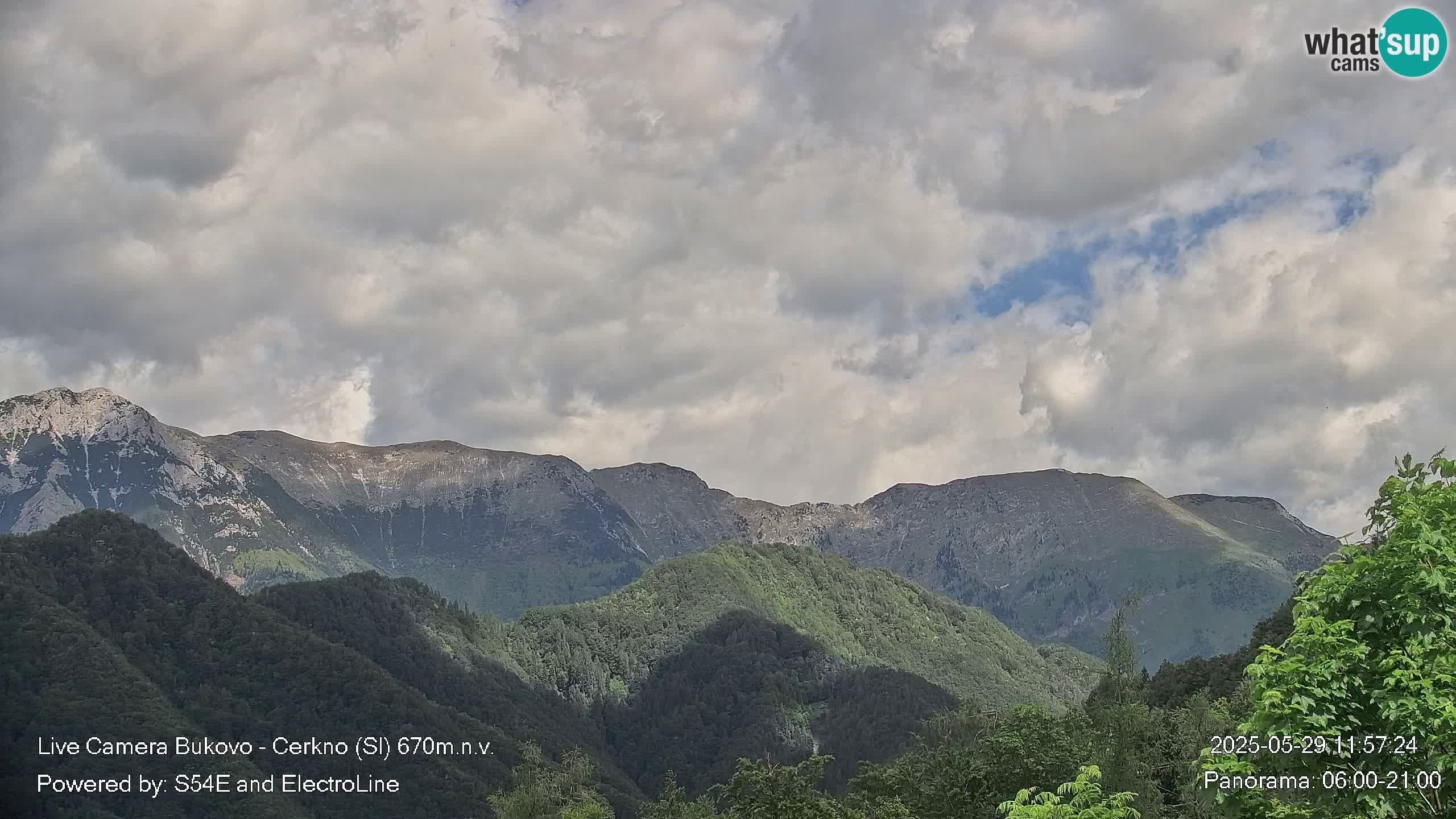 Webcam en vivo Bukovo – Baška grapa | Cerkno | Eslovenia