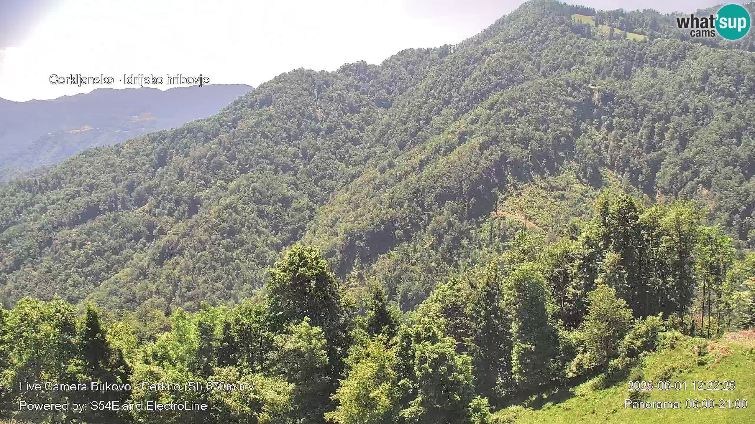 Web kamera Bukovo – Baška grapa | Cerkno | Slovenija
