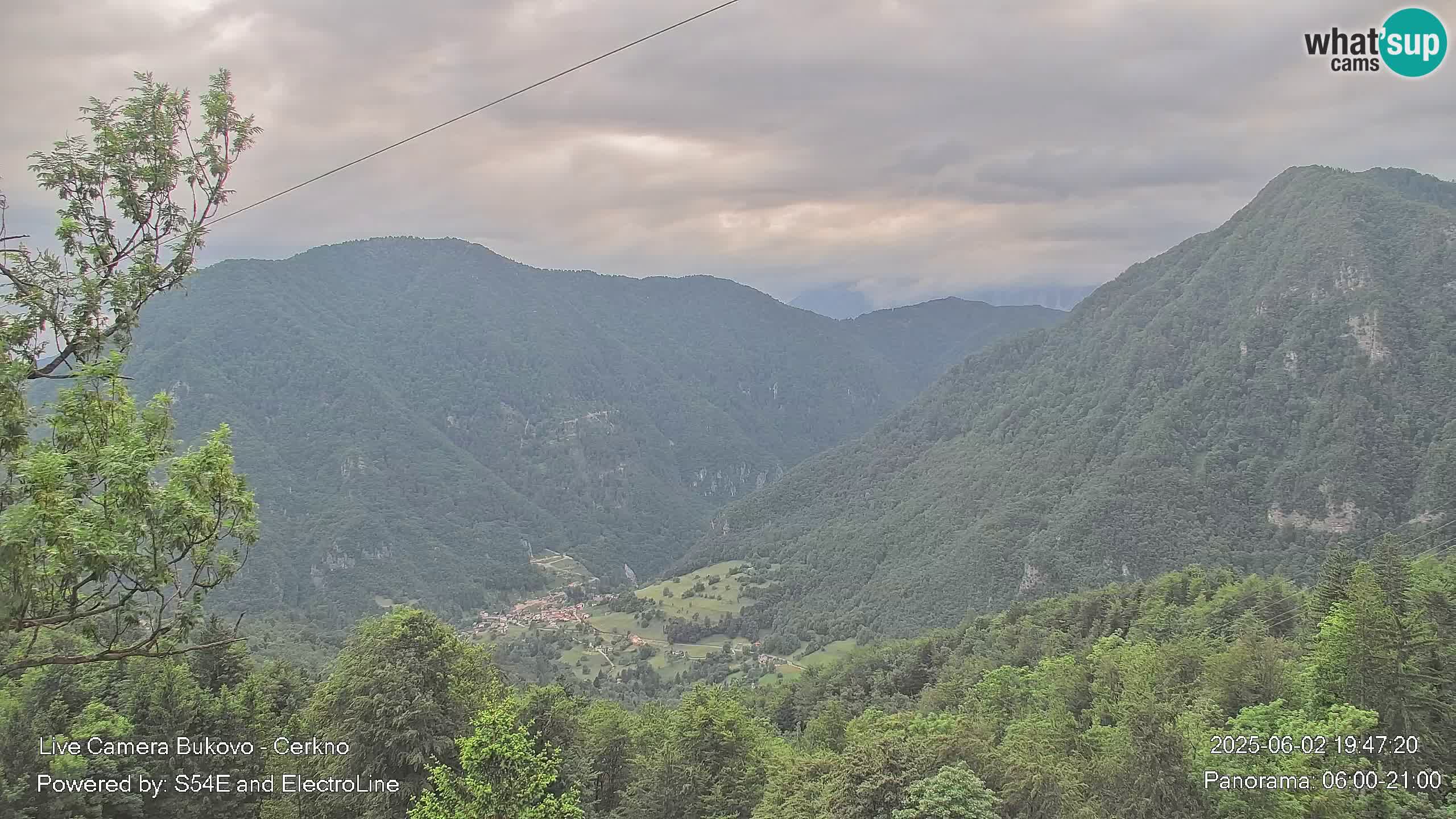 Webcam Bukovo – Baška grapa | Cerkno | Slovénie