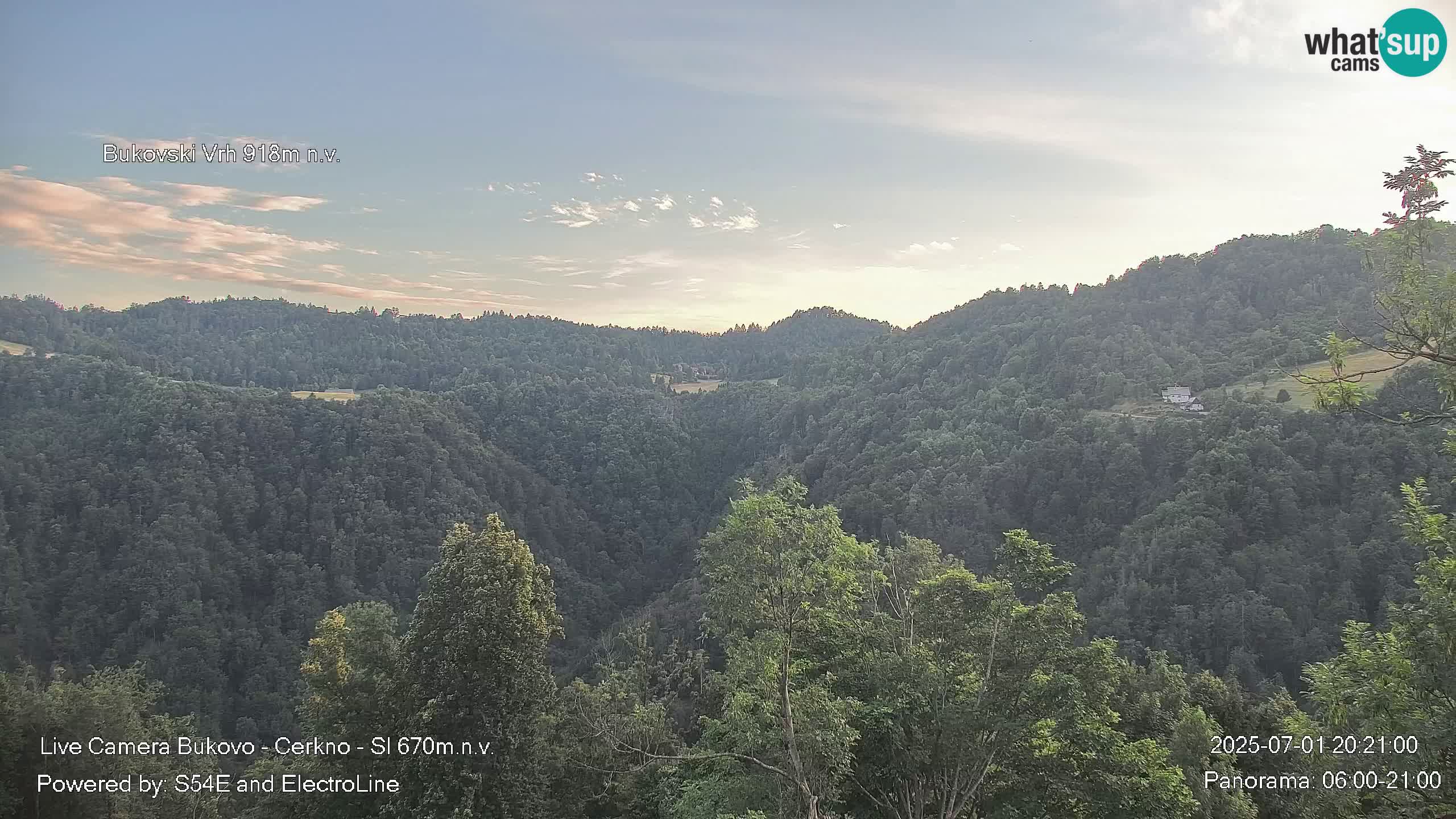 Webcam Bukovo – Baška grapa | Cerkno | Slovenia