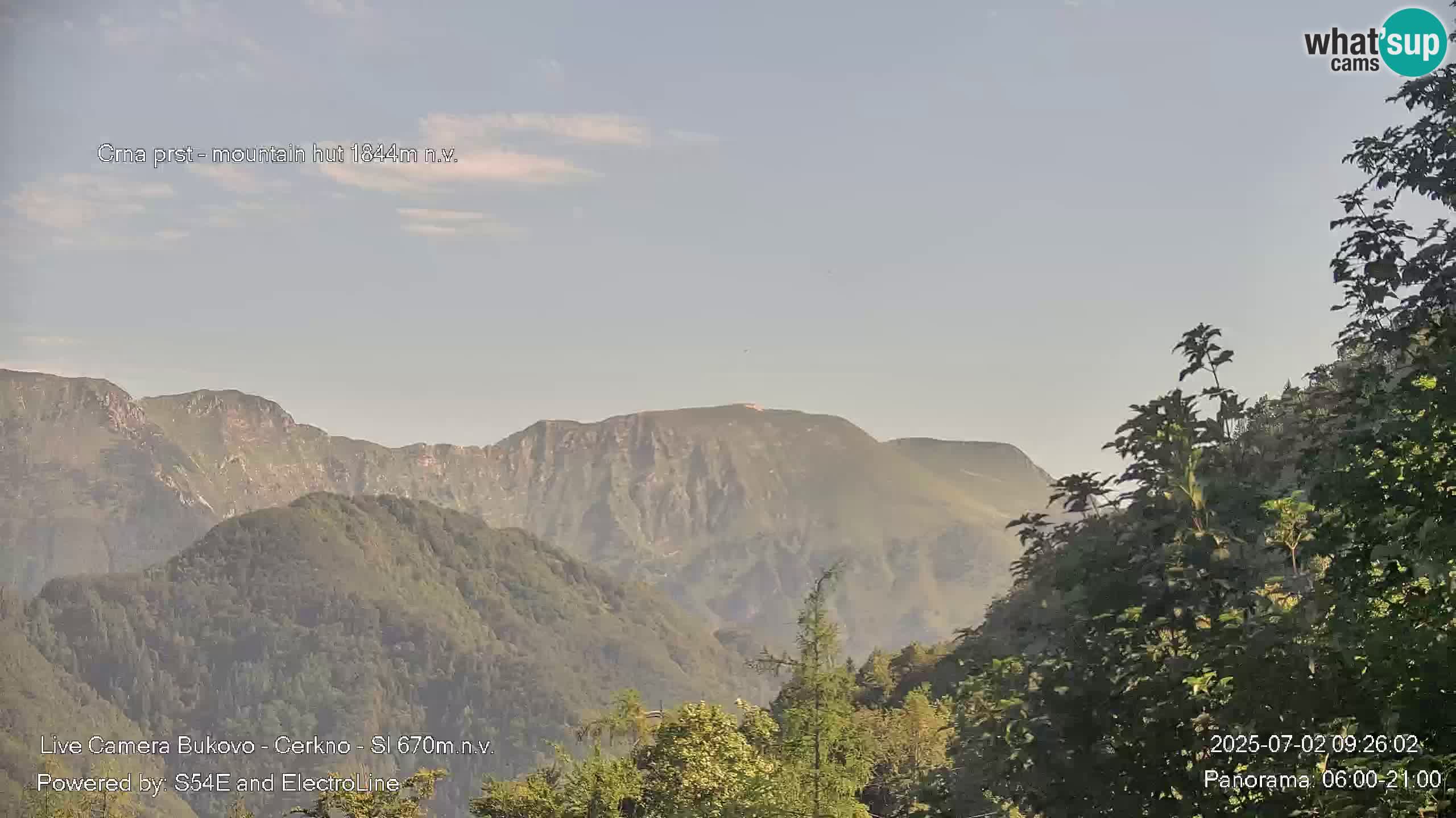 Webcam Bukovo – Baška grapa | Cerkno | Slovenia