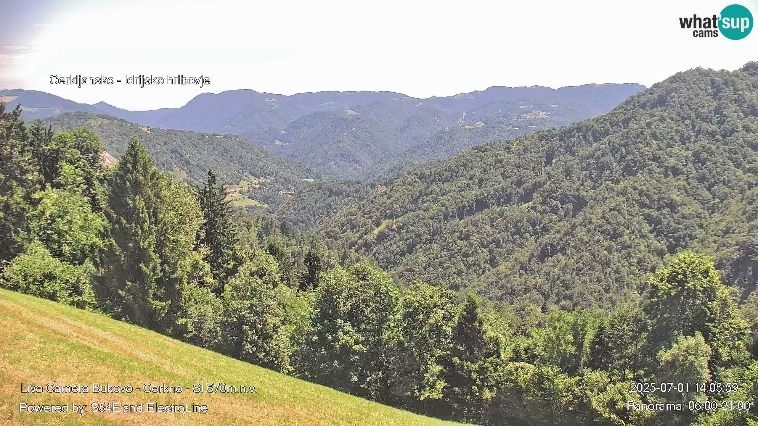 Webcam Bukovo – Baška grapa | Cerkno | Slovenia