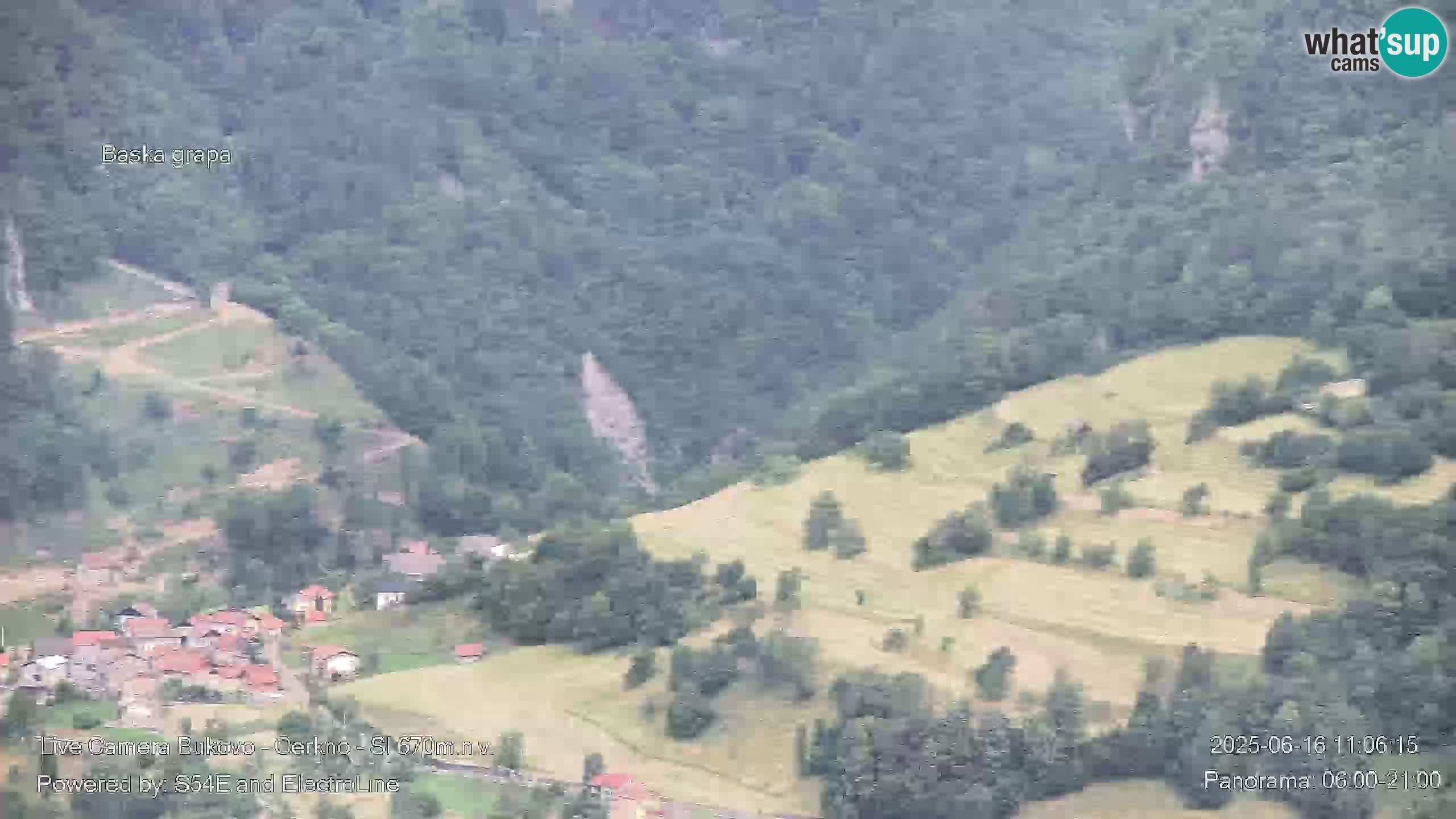 Webcam Bukovo – Baška grapa | Cerkno | Slovenia