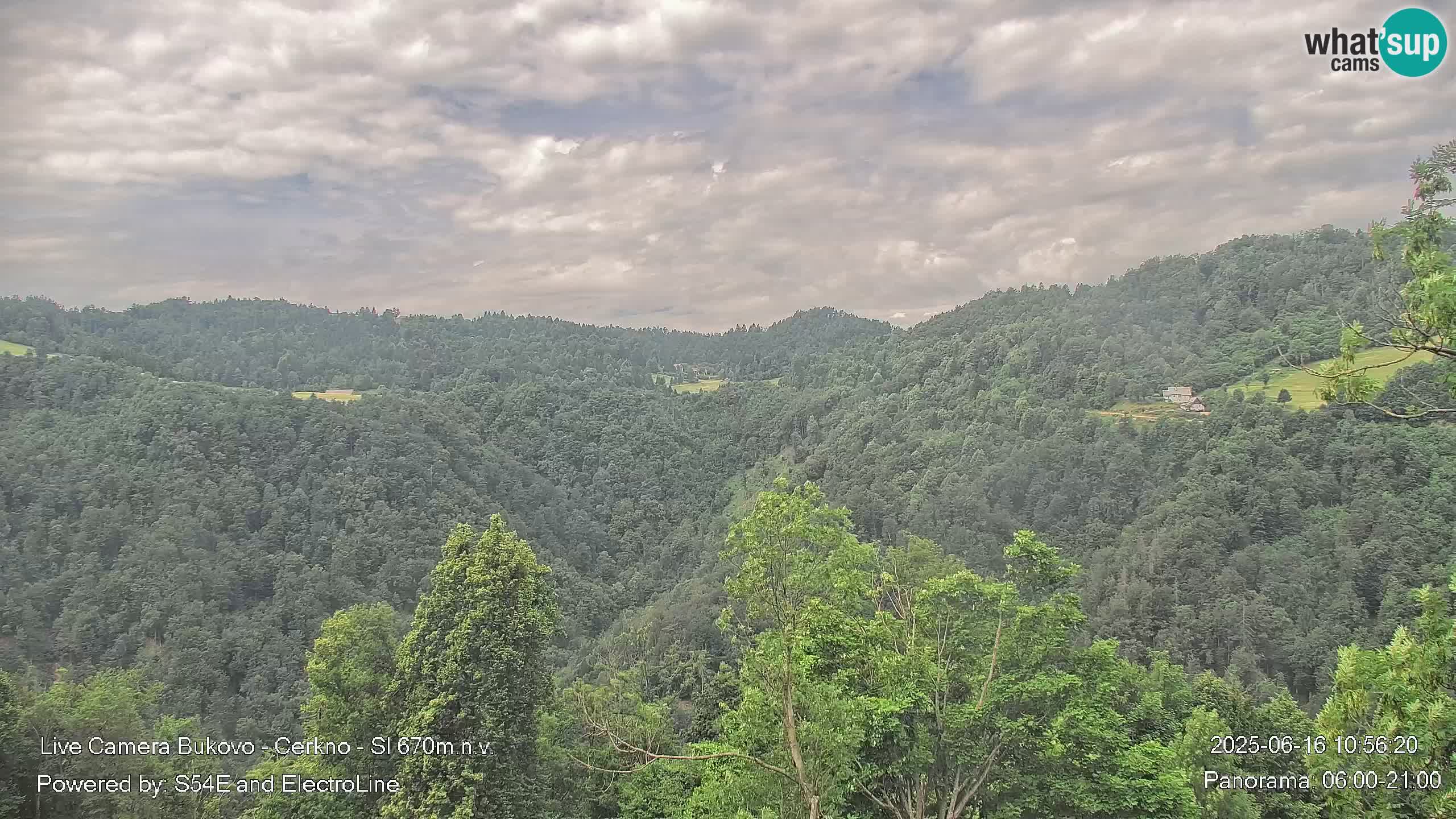 Webcam Bukovo – Baška grapa | Cerkno | Slovenia