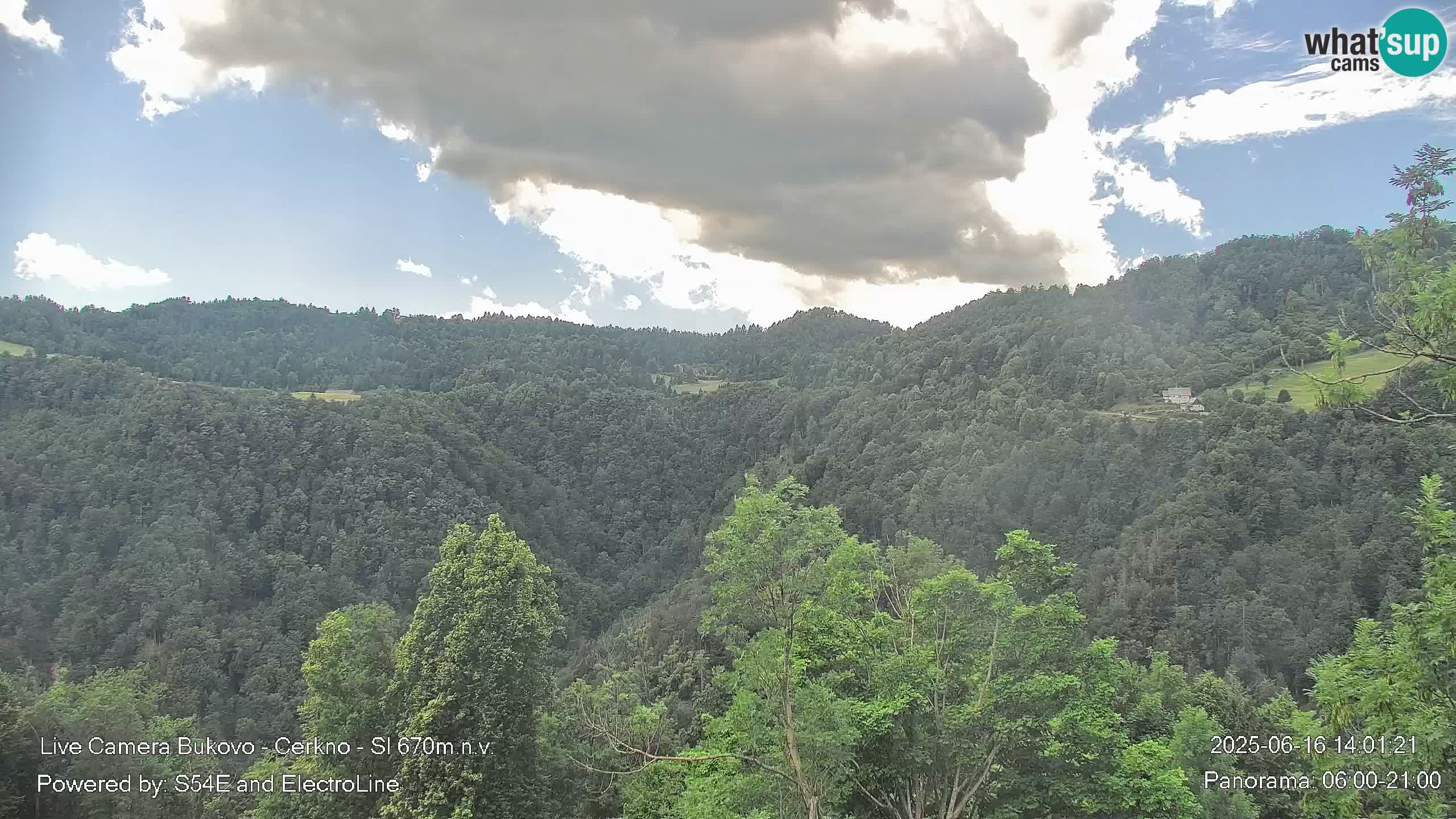 Webcam Bukovo – Baška grapa | Cerkno | Slovenia