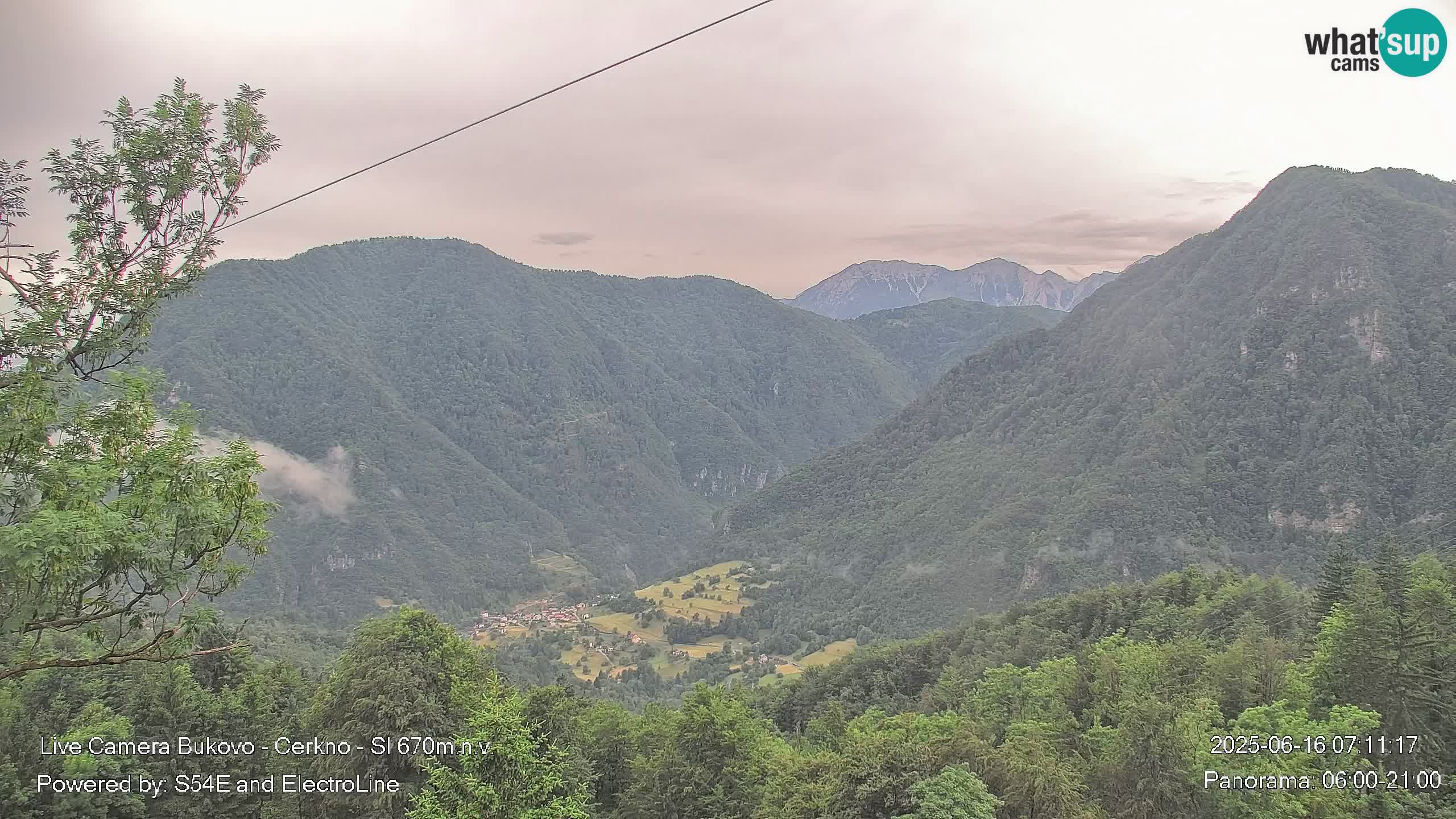 Bukovo Webcam – Baška grapa | Cerkno | Slowenien