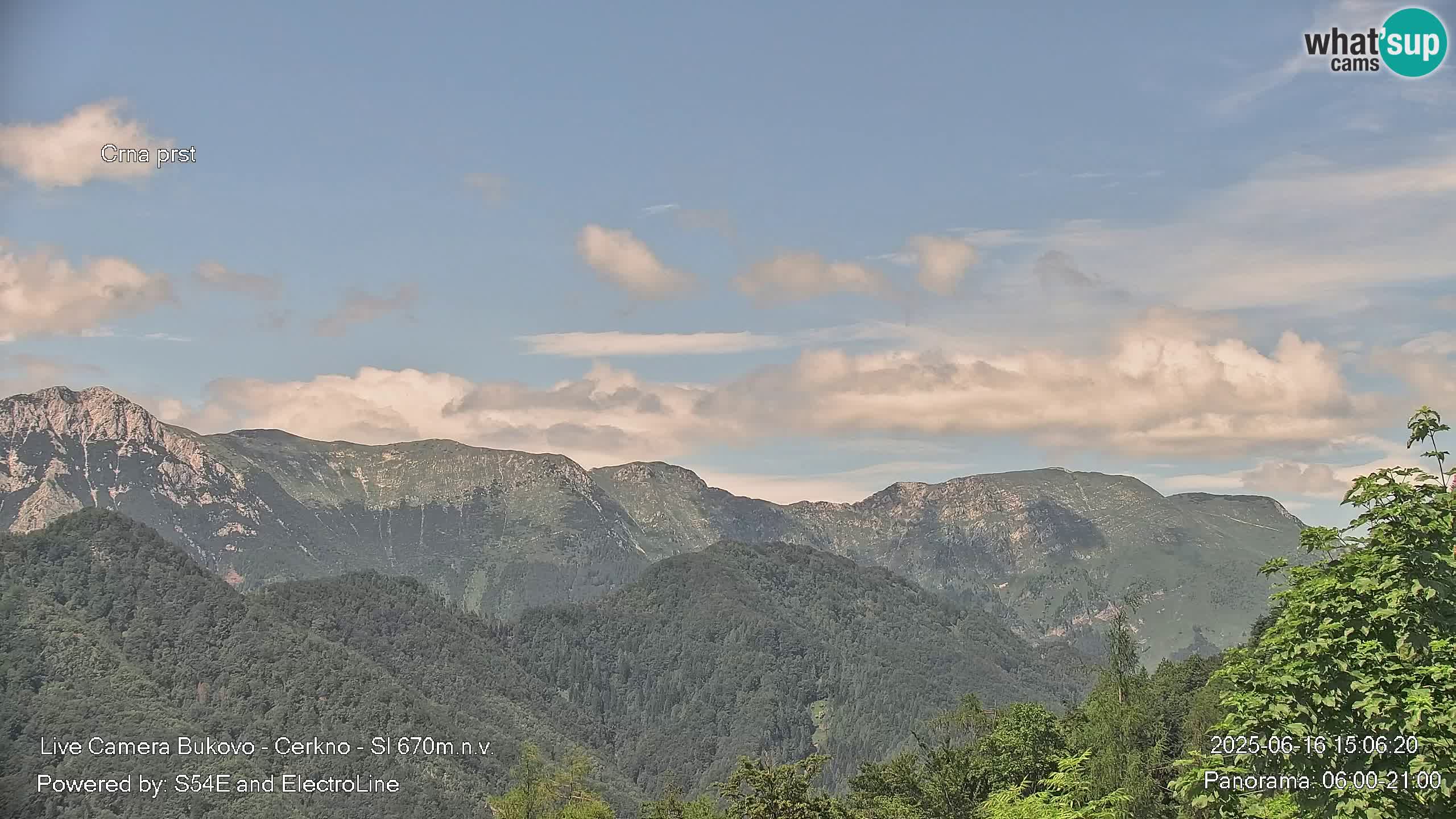 Bukovo Webcam – Baška grapa | Cerkno | Slowenien