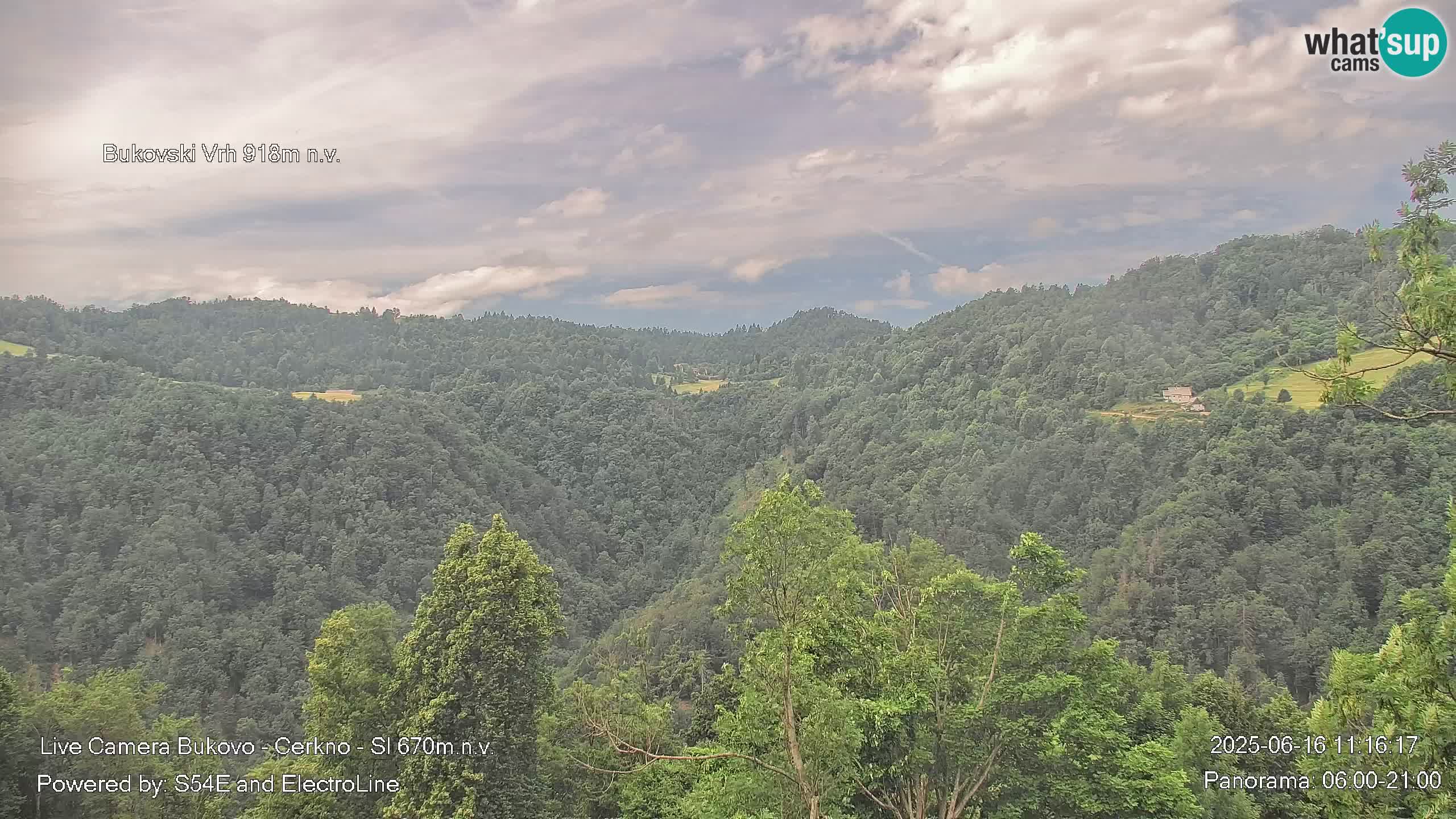 Webcam Bukovo – Baška grapa | Cerkno | Slovenia