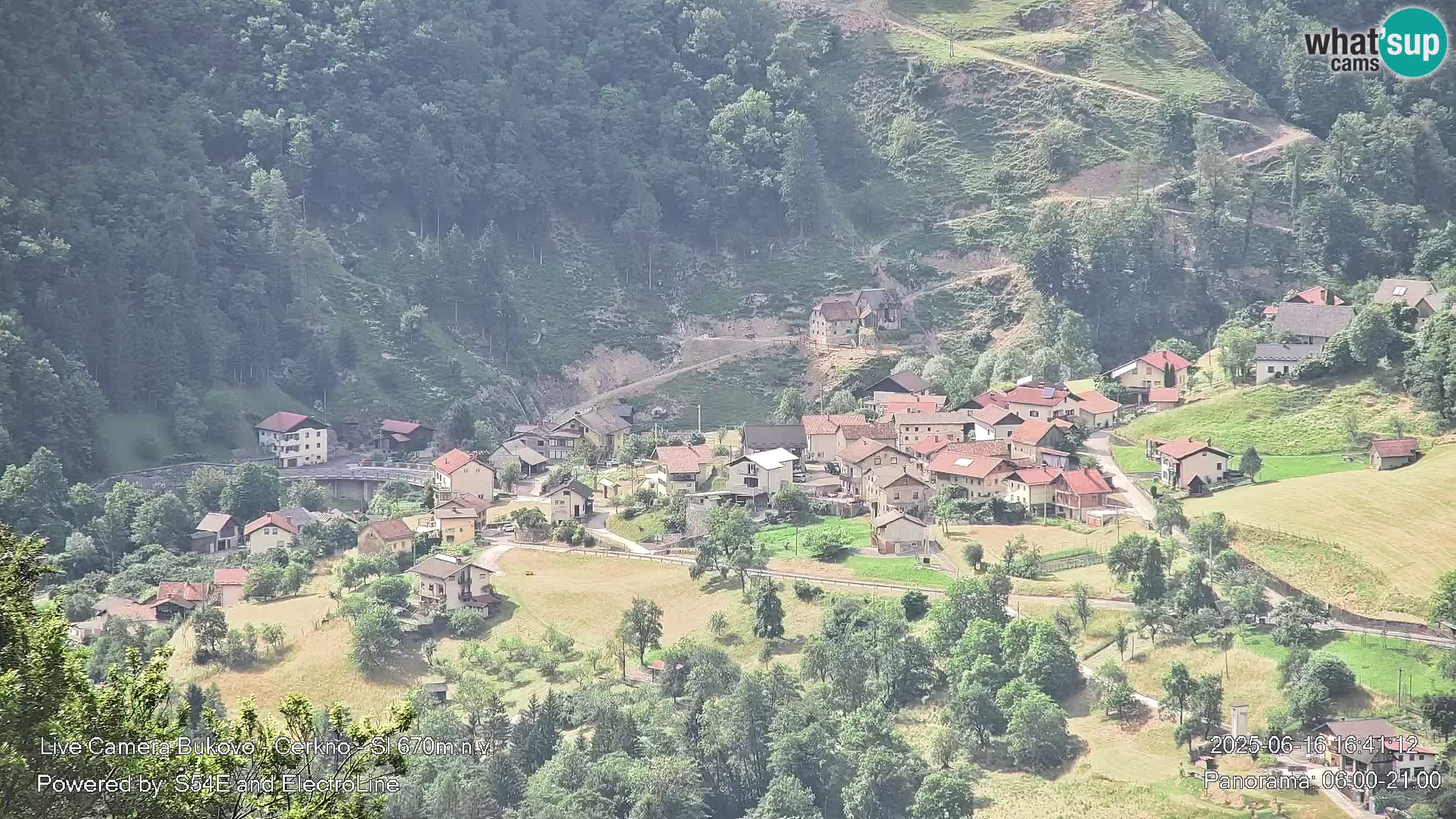 Webcam Bukovo – Baška grapa | Cerkno | Slovénie