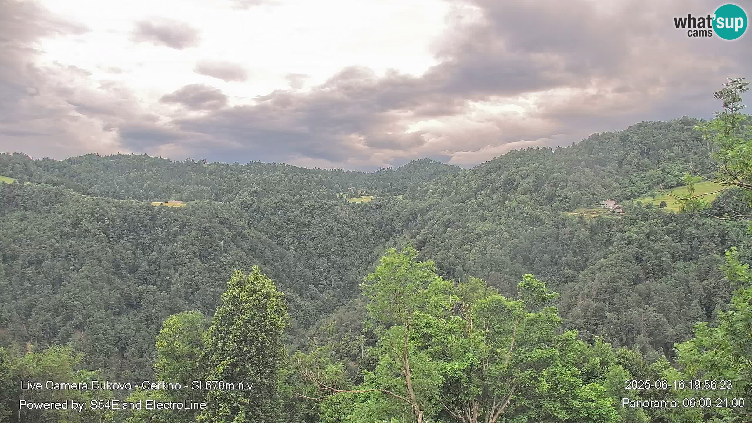 Webcam Bukovo – Baška grapa | Cerkno | Slovénie