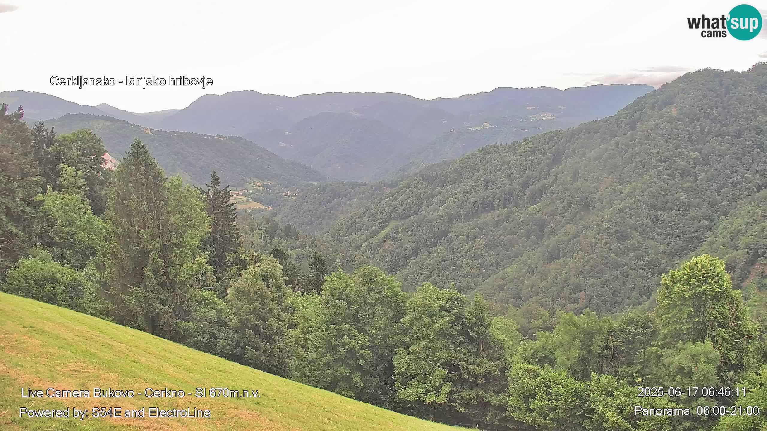 Web kamera Bukovo – Baška grapa | Cerkno | Slovenija