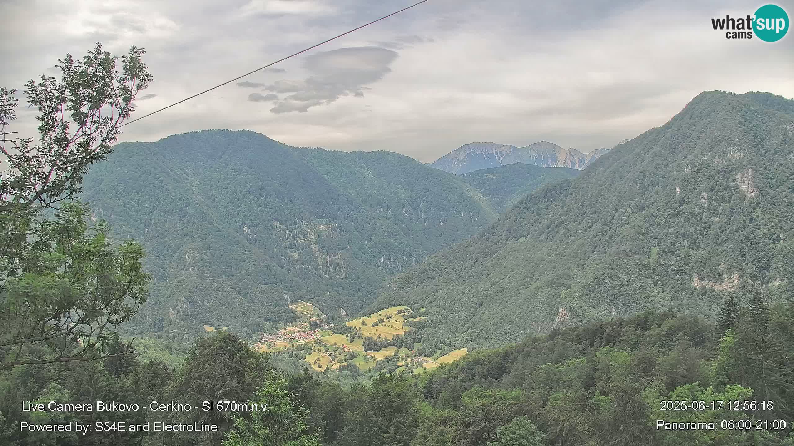 Webcam en vivo Bukovo – Baška grapa | Cerkno | Eslovenia