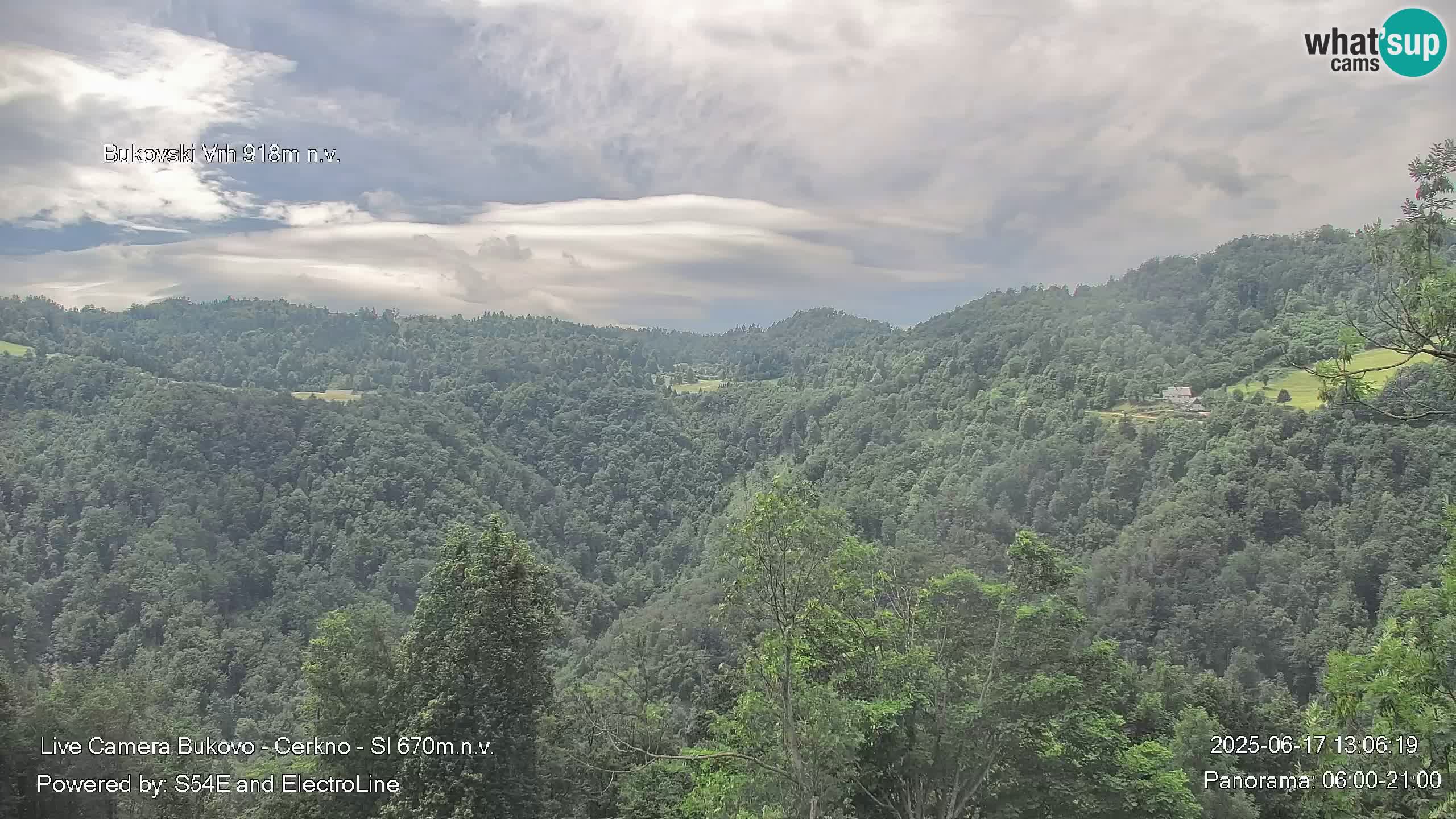Webcam Bukovo – Baška grapa | Cerkno | Slovenia