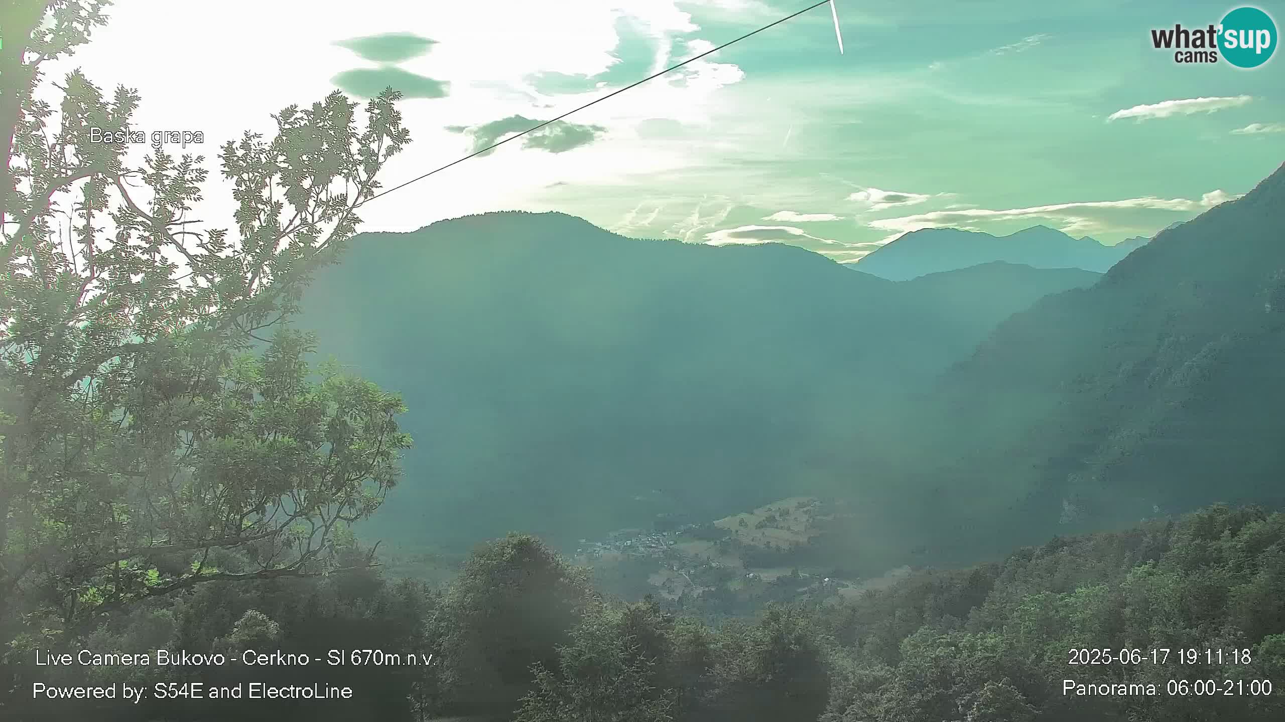 Webcam Bukovo – Baška grapa | Cerkno | Slovenia