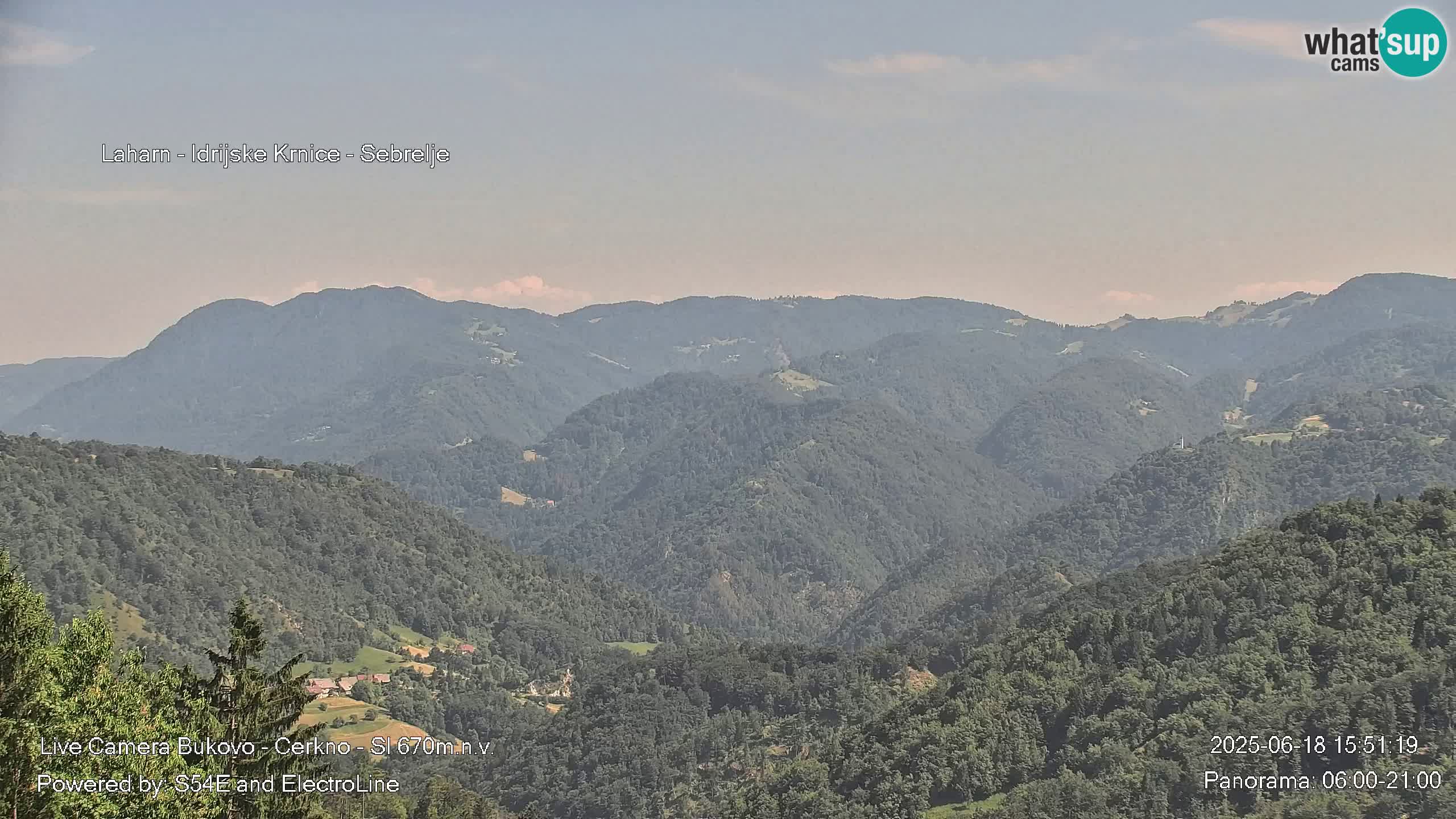 Webcam Bukovo – Baška grapa | Cerkno | Slovenia