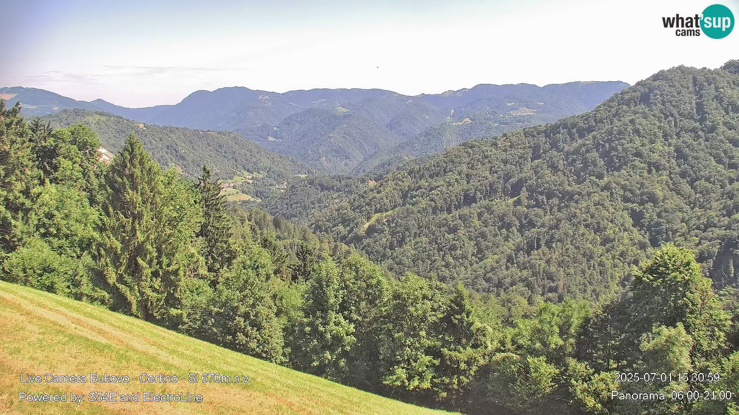 Webcam Bukovo – Baška grapa | Cerkno | Slovénie