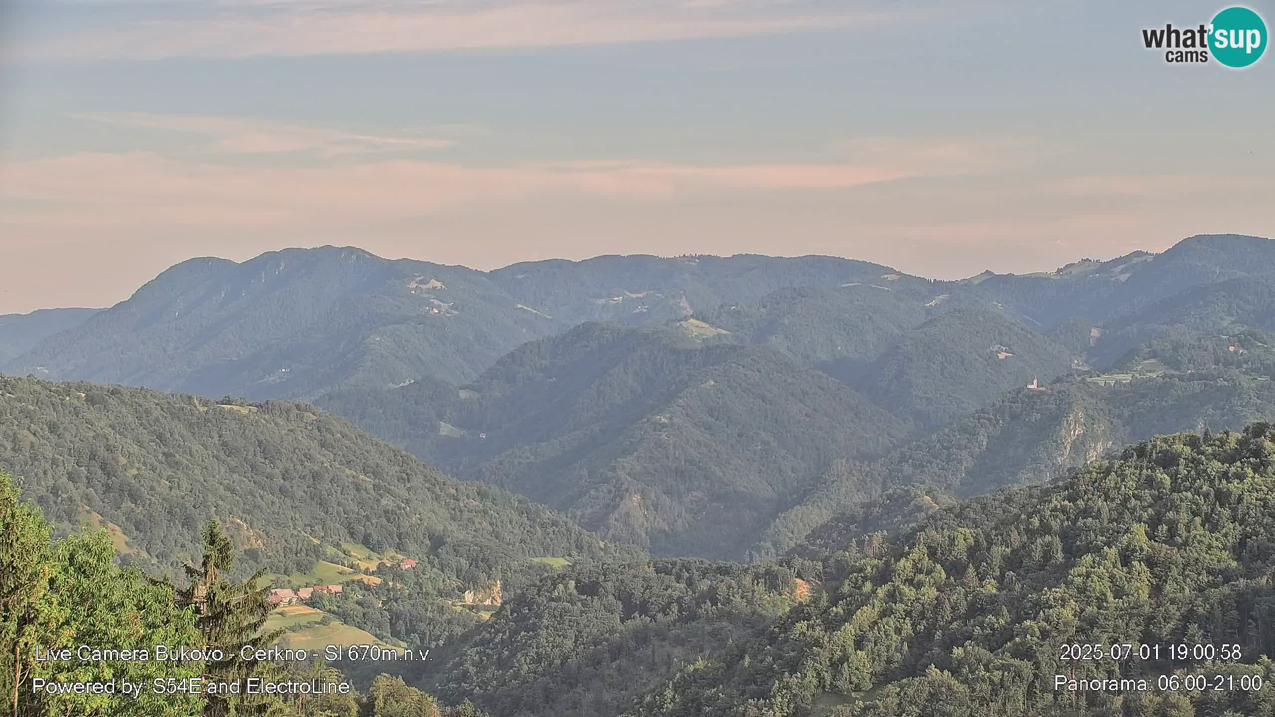 Webcam en vivo Bukovo – Baška grapa | Cerkno | Eslovenia
