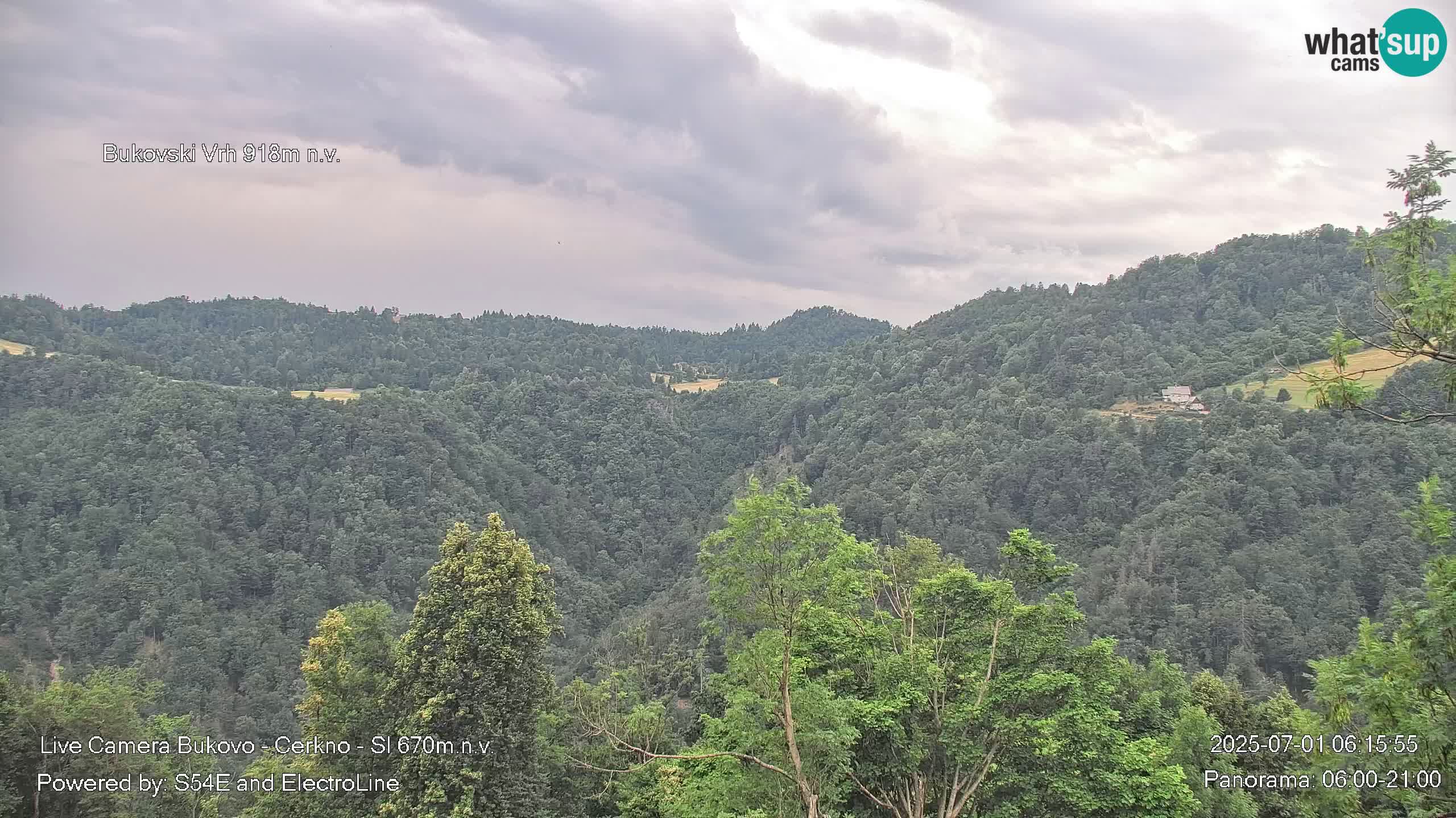 Webcam Bukovo – Baška grapa | Cerkno | Slovenia