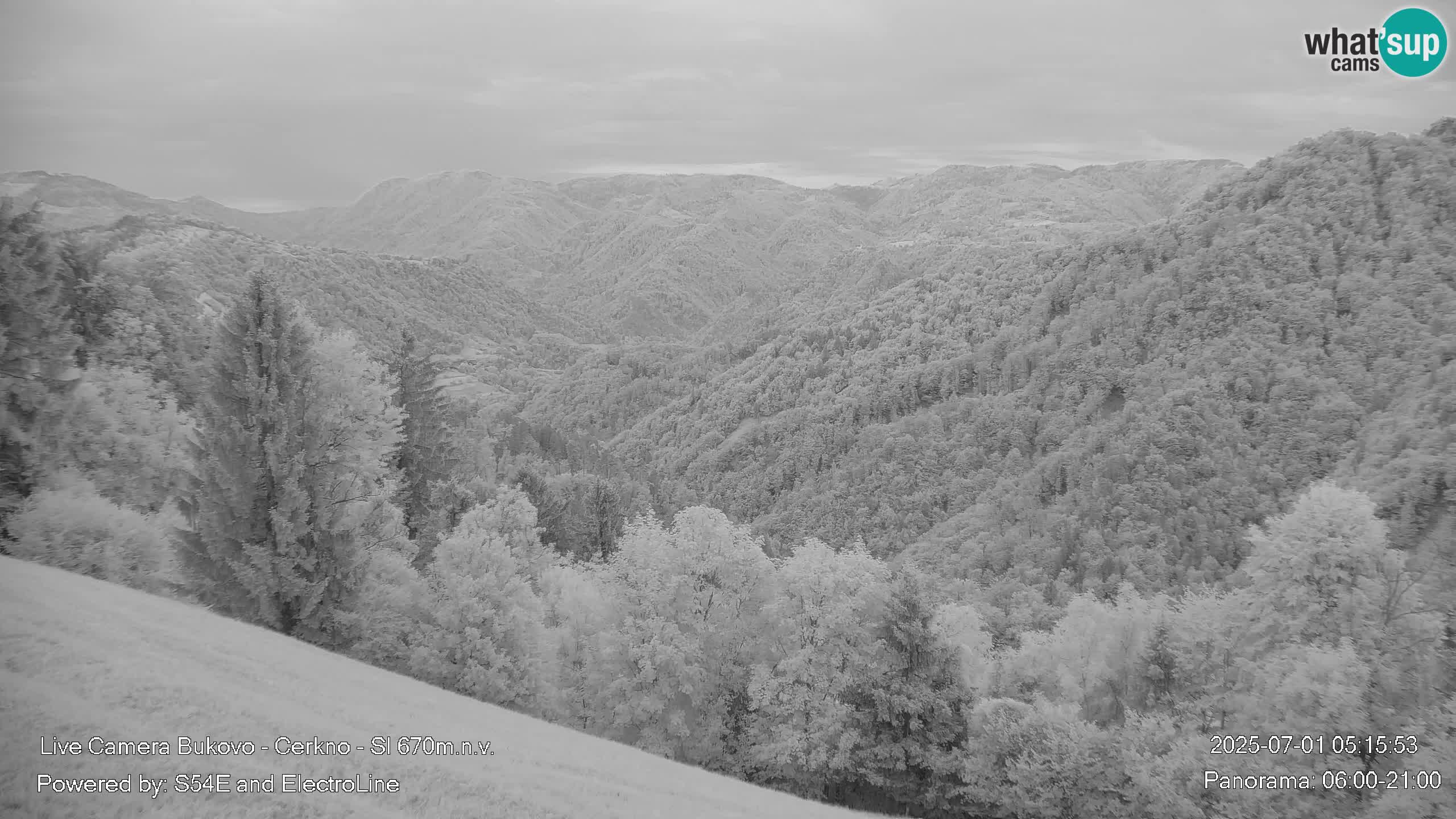 Webcam Bukovo – Baška grapa | Cerkno | Slovénie
