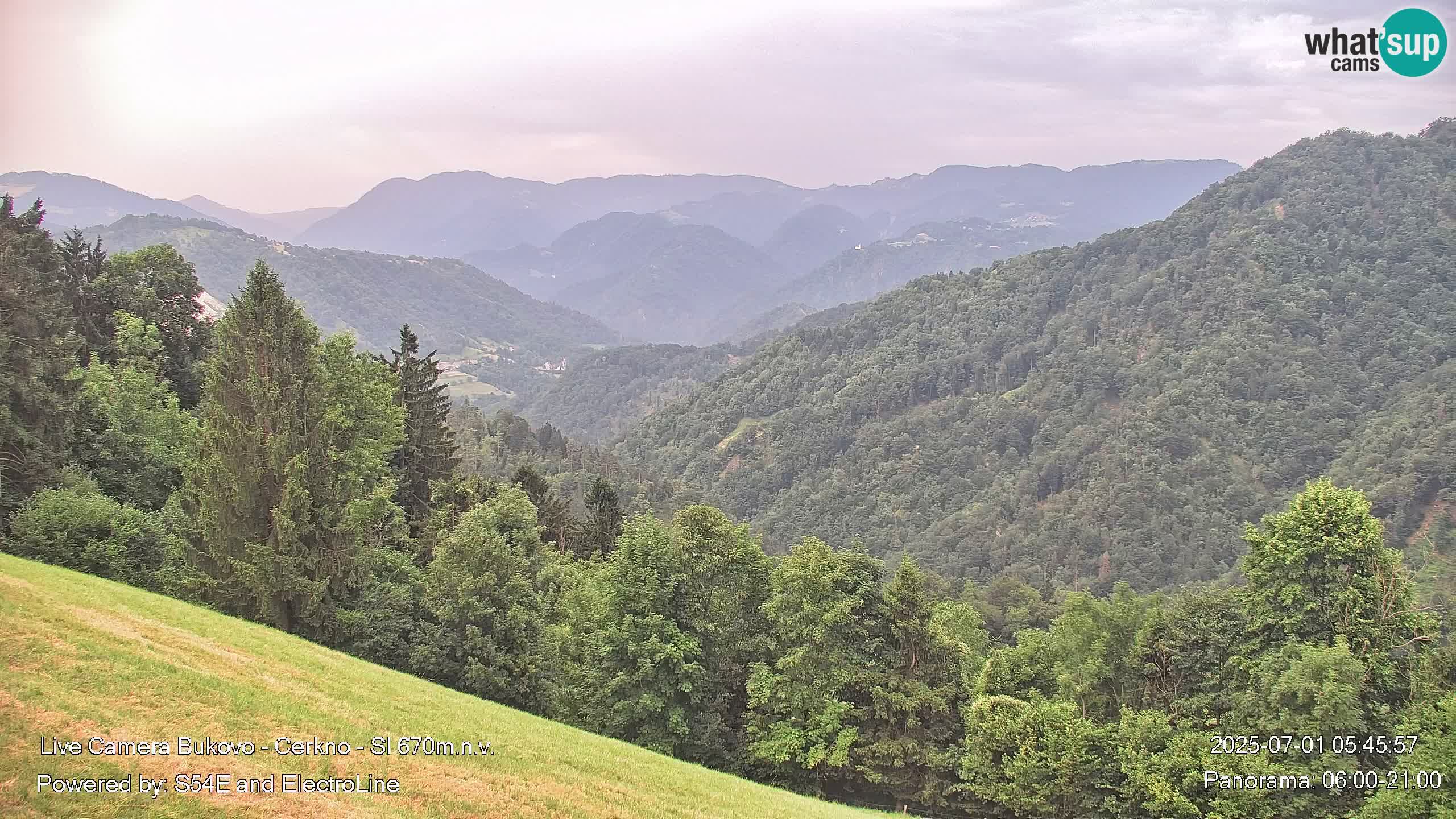 Web kamera Bukovo – Baška grapa | Cerkno | Slovenija
