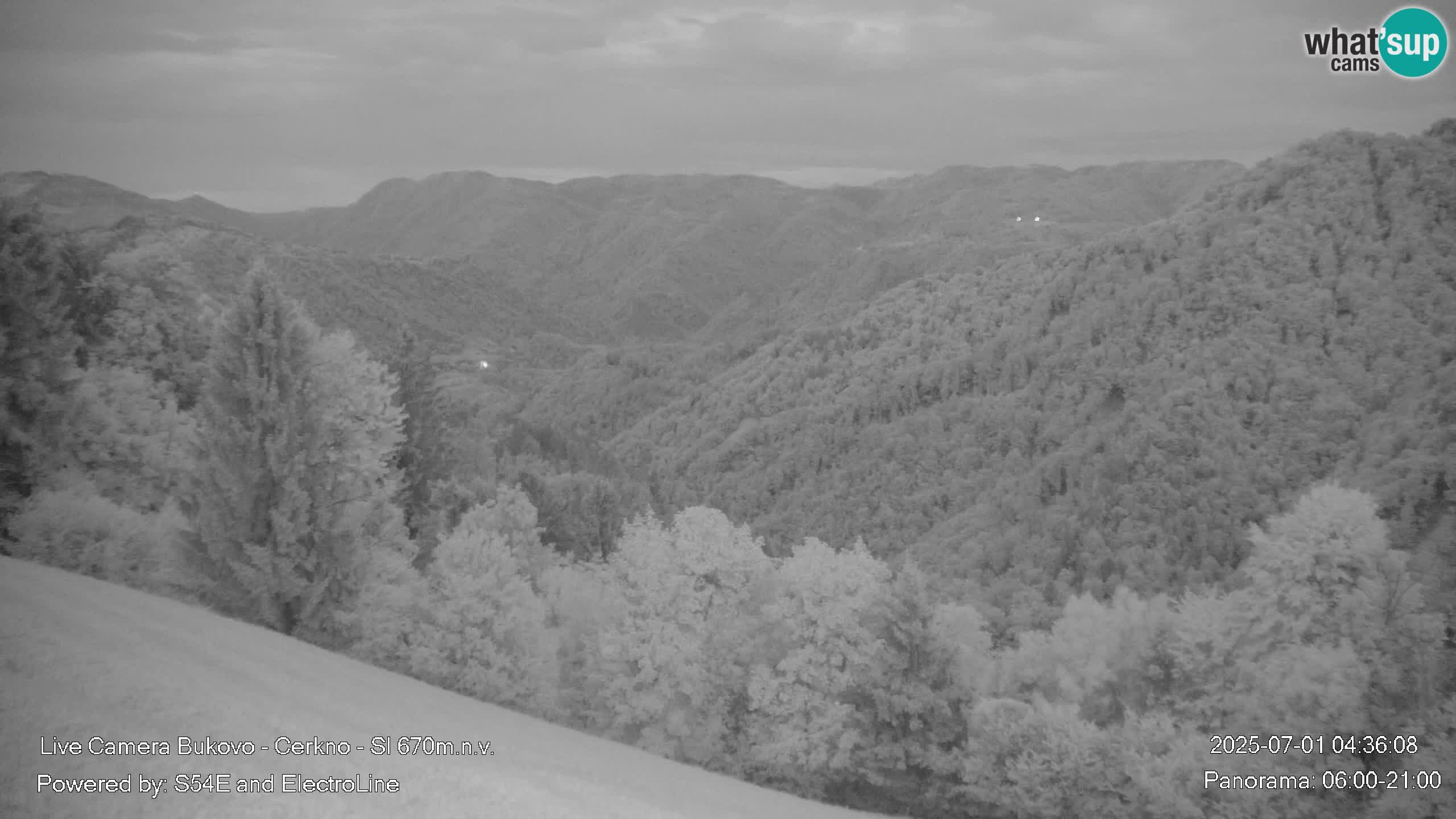 Webcam Bukovo – Baška grapa | Cerkno | Slovénie