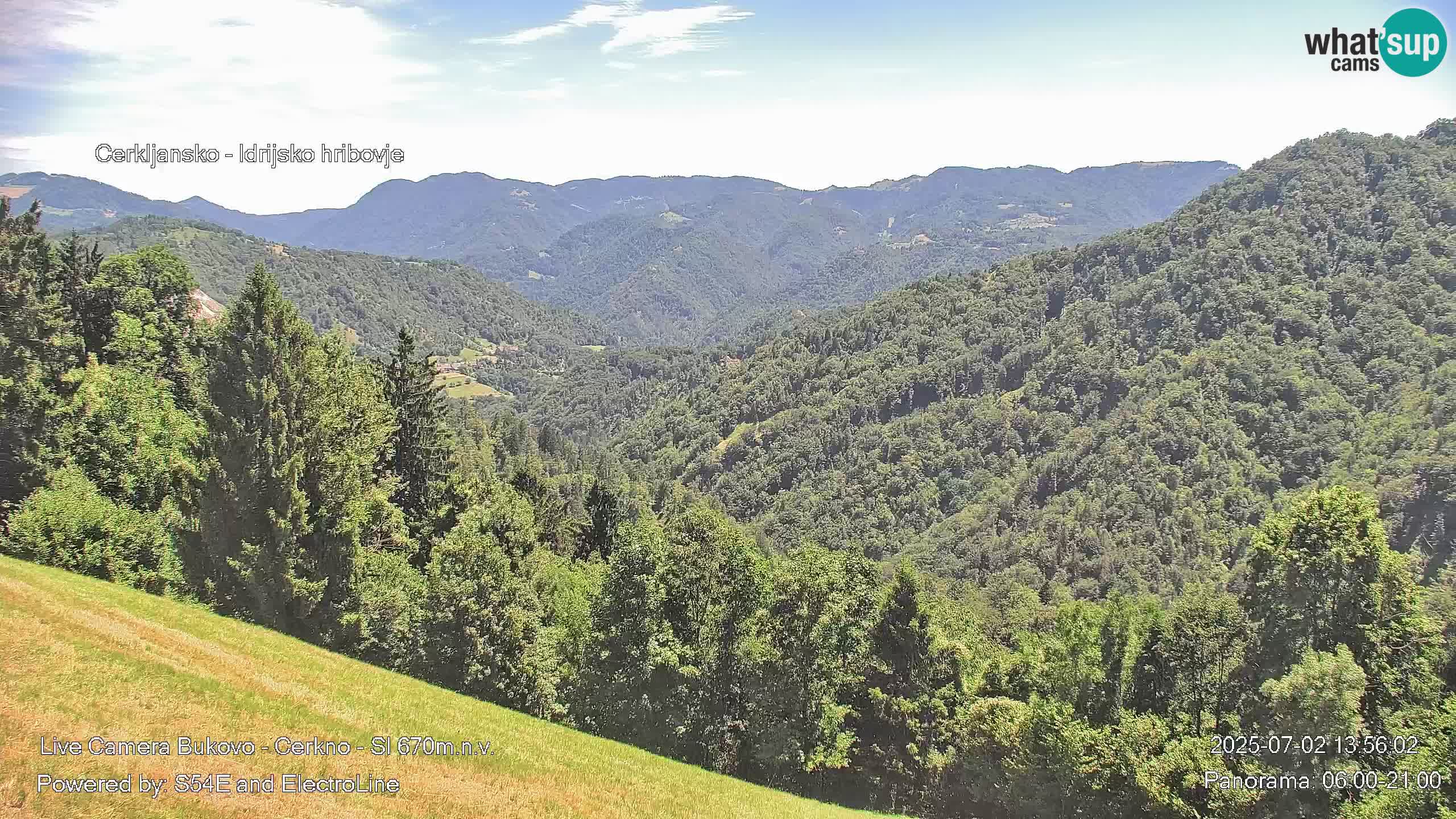Bukovo Webcam – Baška grapa | Cerkno | Slowenien