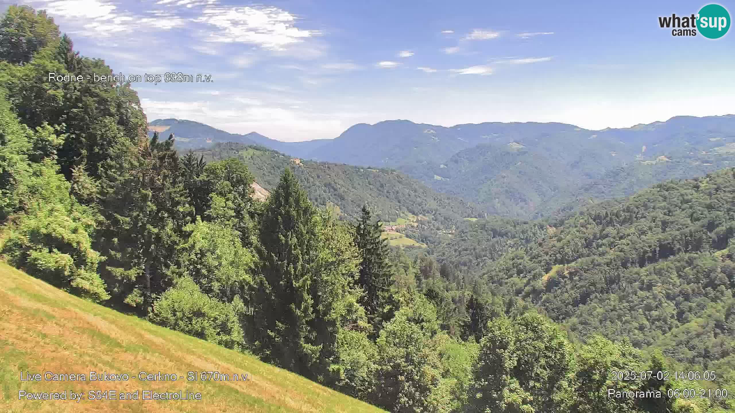 Webcam Bukovo – Baška grapa | Cerkno | Slovenia