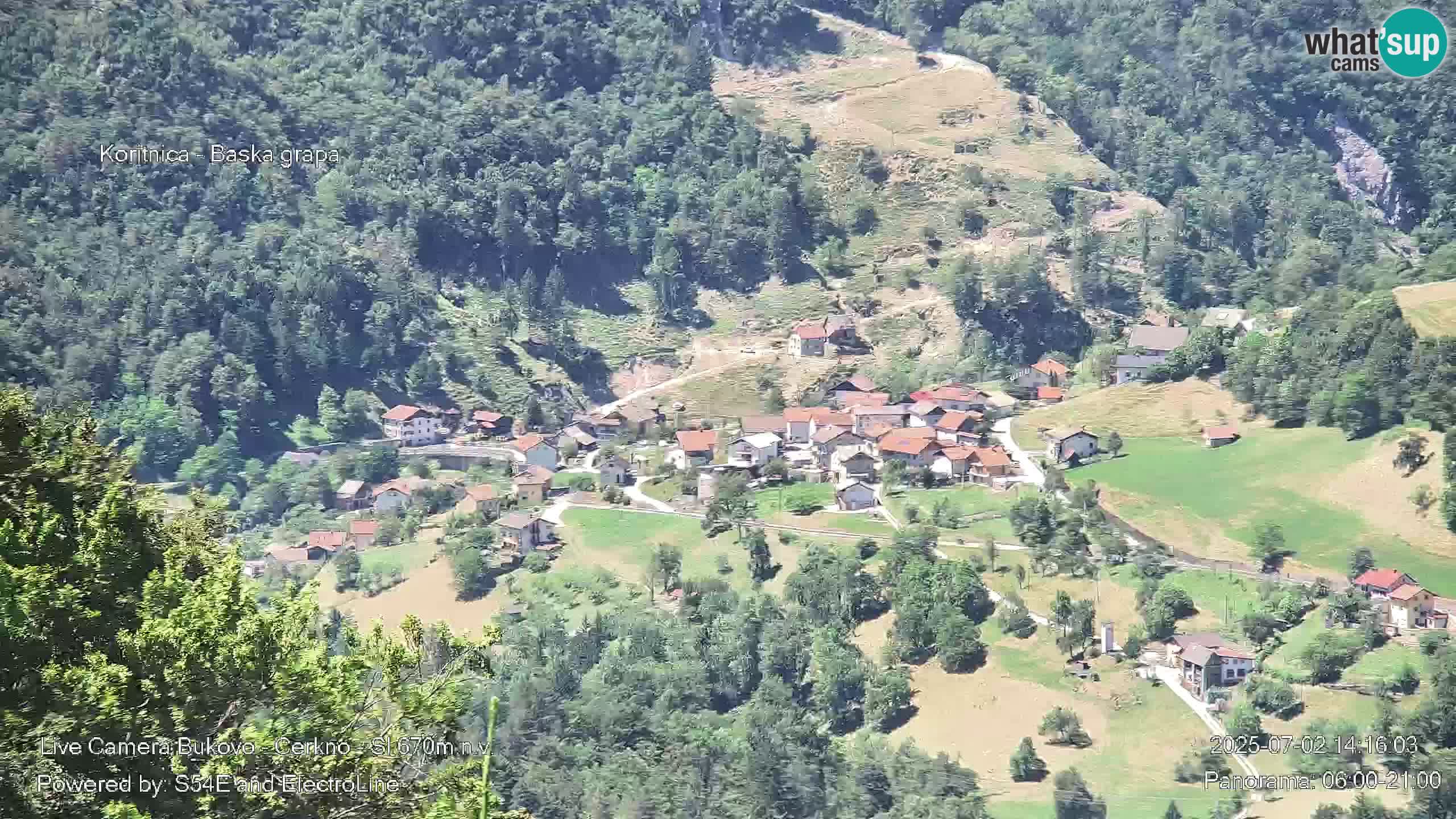 Kamera Bukovo – Baška grapa | Cerkno